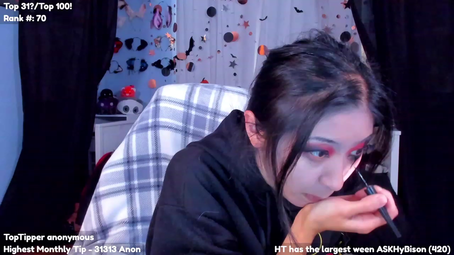 Gallery image thumbnail from CosmicNeko's myfreecams stream on, 10/26/2023, 23:24 image 6 of 20