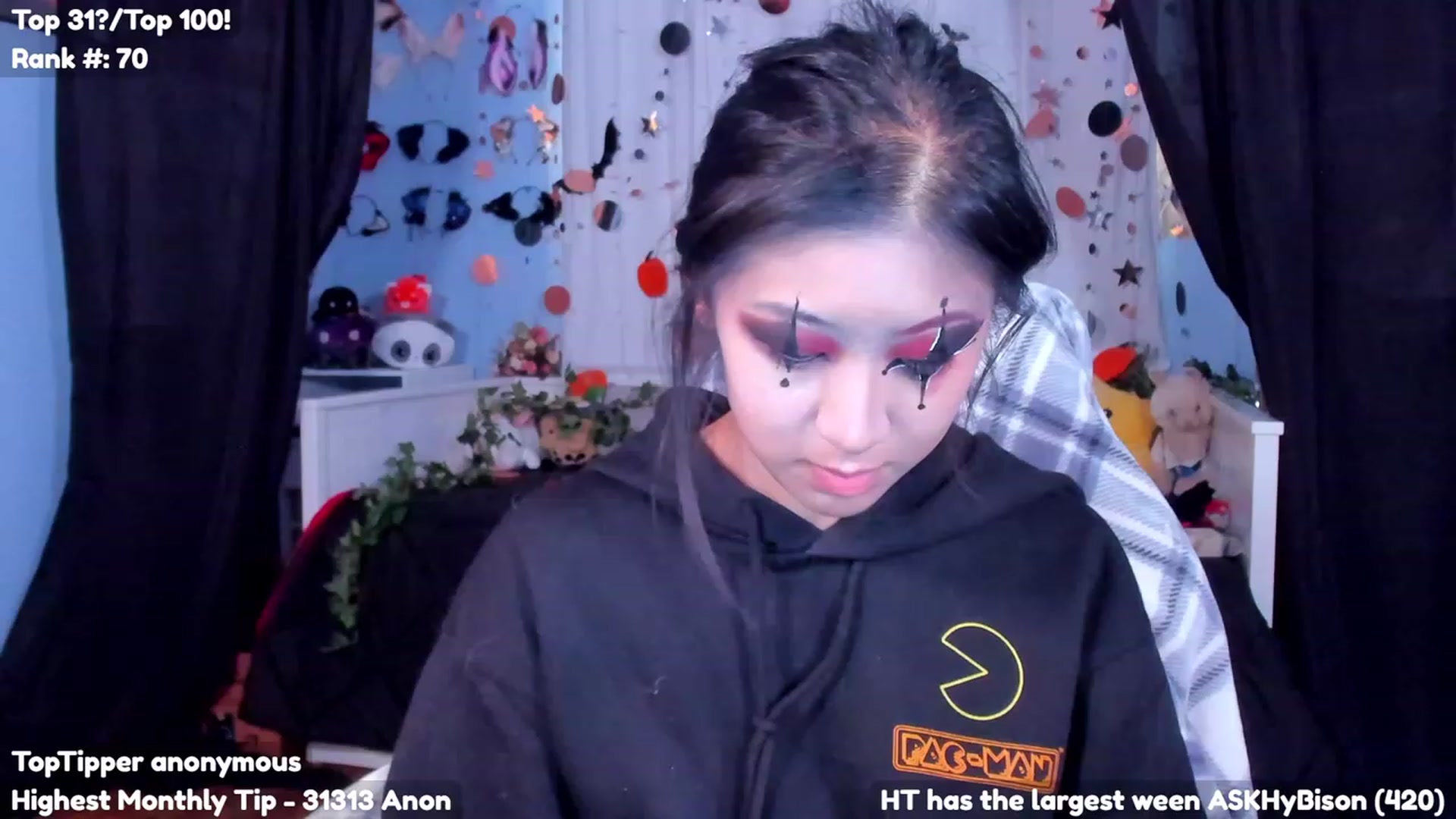 Gallery image thumbnail from CosmicNeko's myfreecams stream on, 10/26/2023, 23:24 image 12 of 20