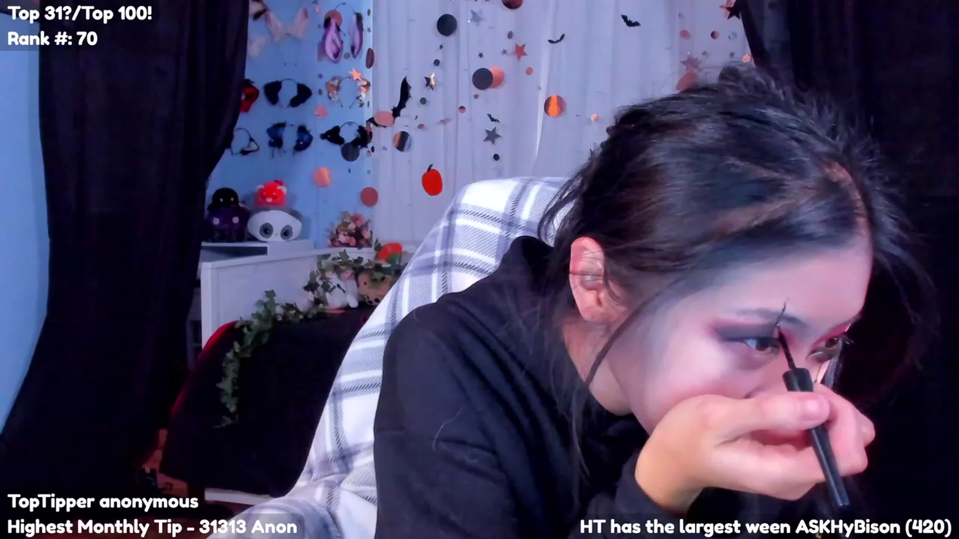 Gallery image thumbnail from CosmicNeko's myfreecams stream on, 10/26/2023, 23:24 image 11 of 20