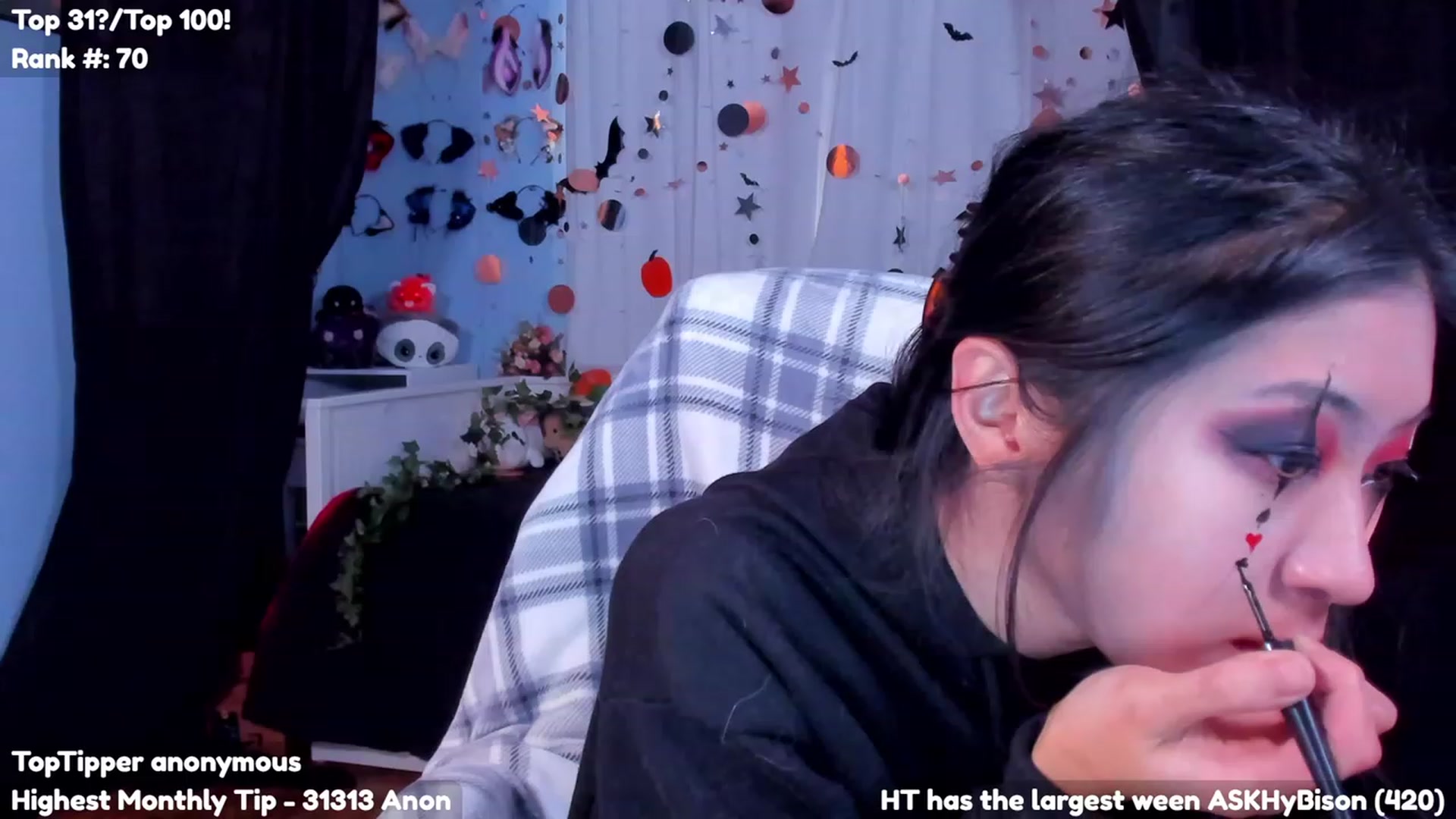 Gallery image thumbnail from CosmicNeko's myfreecams stream on, 10/26/2023, 23:24 image 13 of 20