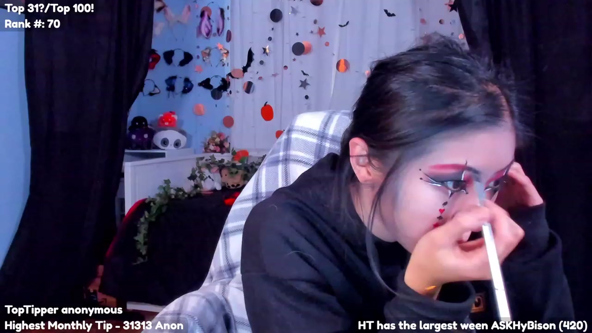 Gallery image thumbnail from CosmicNeko's myfreecams stream on, 10/26/2023, 23:24 image 17 of 20