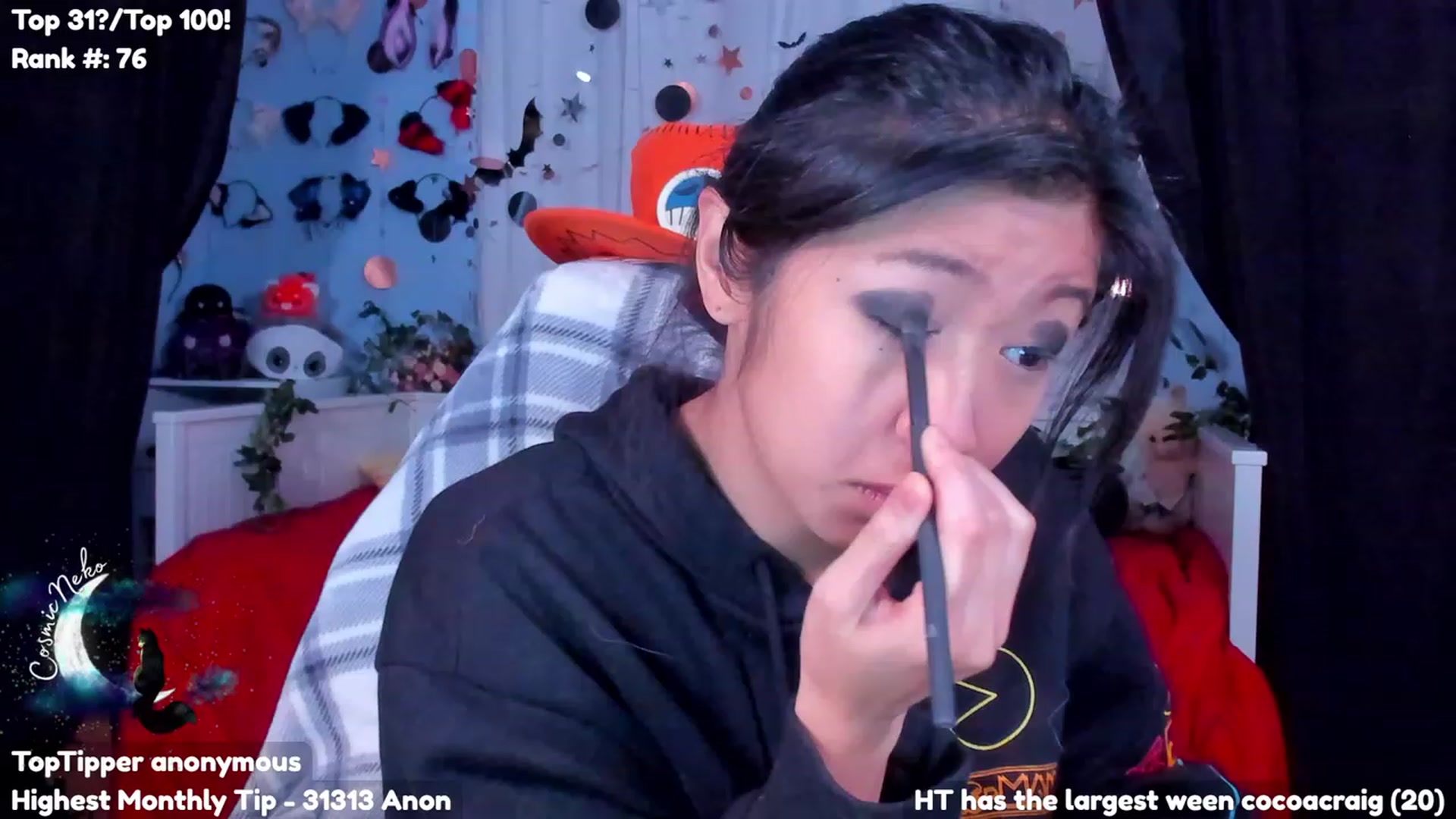 Gallery image thumbnail from CosmicNeko's myfreecams stream on, 10/28/2023, 19:40 image 2 of 20