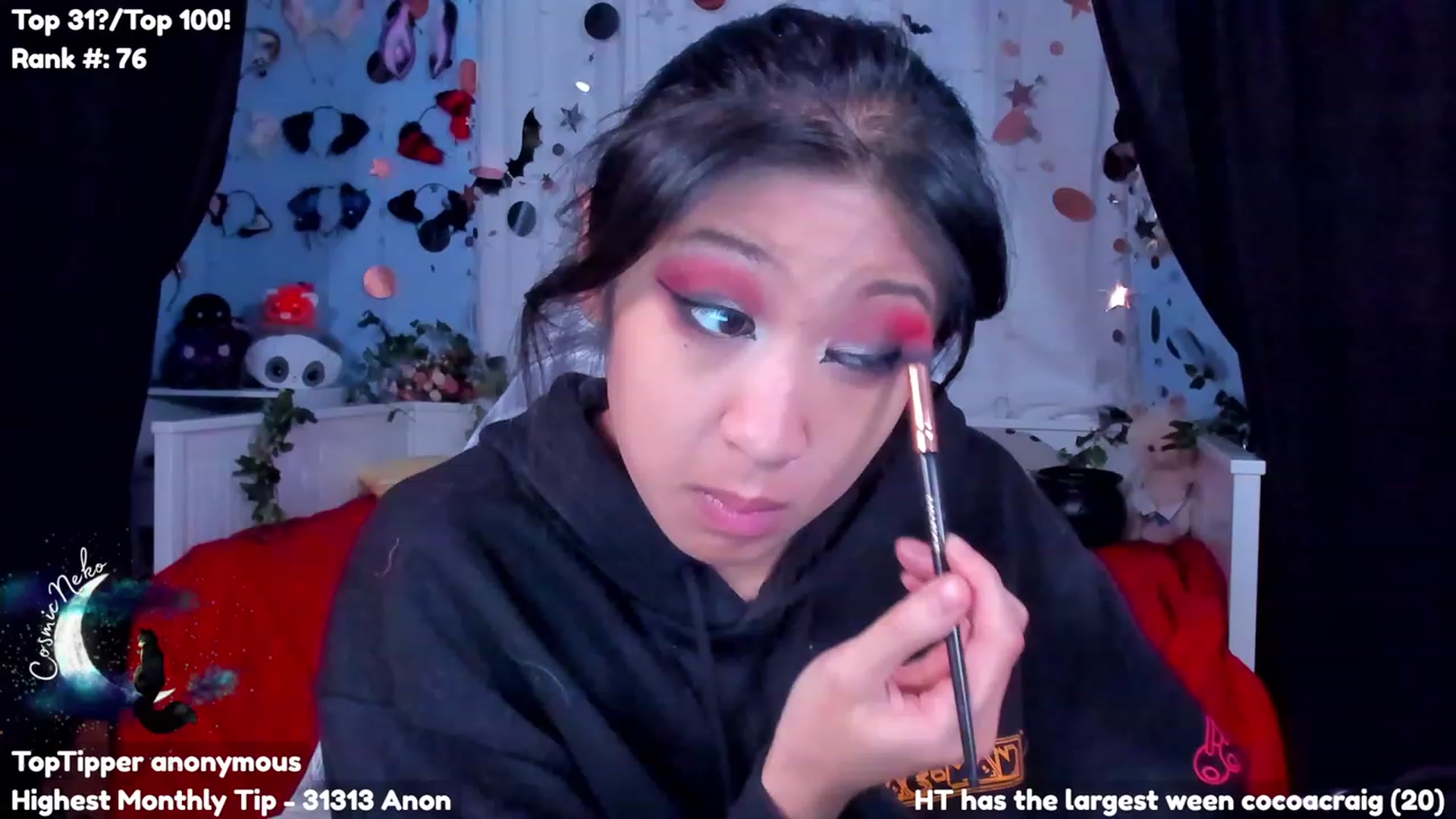 Gallery image thumbnail from CosmicNeko's myfreecams stream on, 10/28/2023, 19:40 image 6 of 20