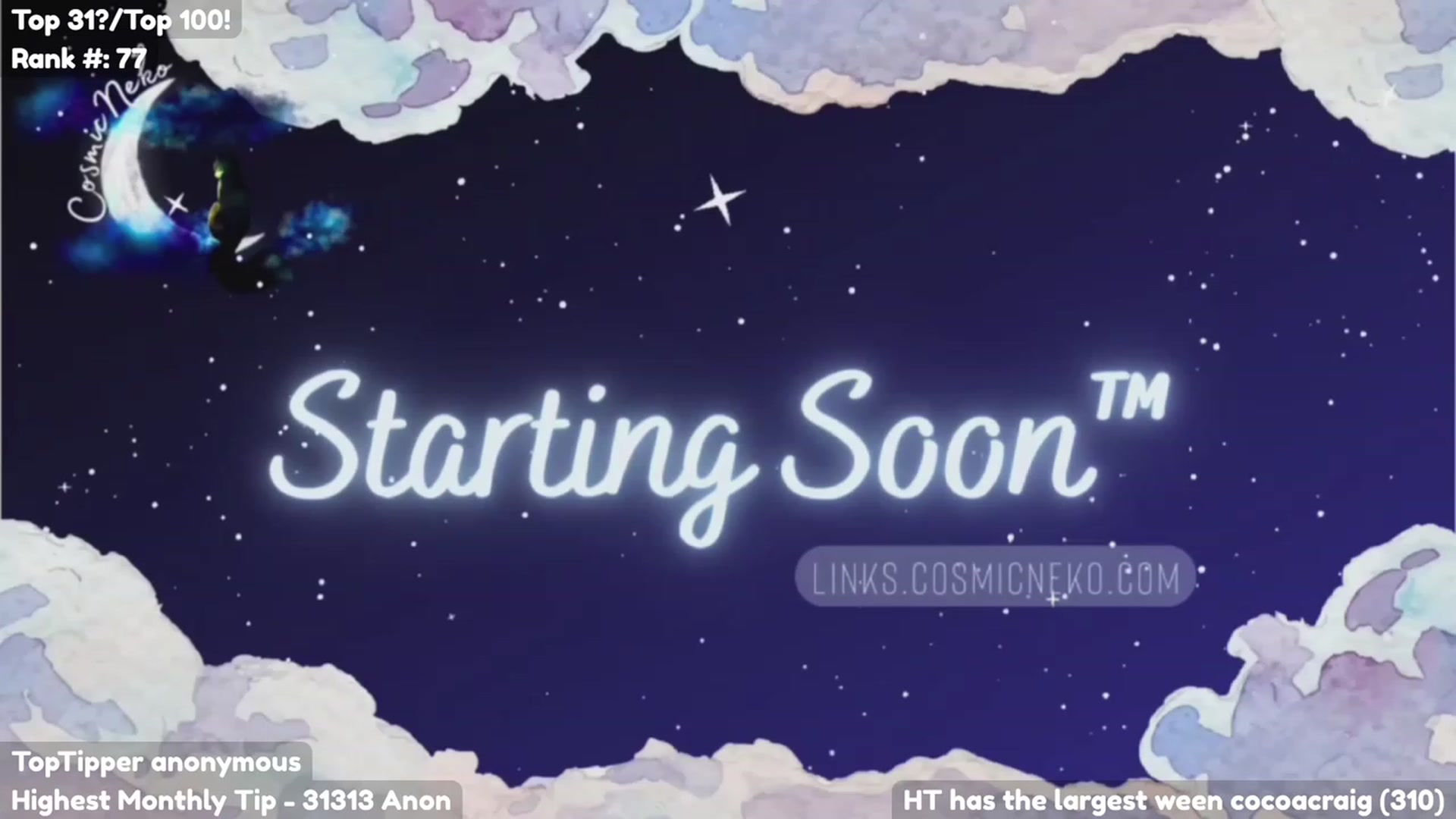 Gallery image thumbnail from CosmicNeko's myfreecams stream on, 10/29/2023, 03:31 image 1 of 20