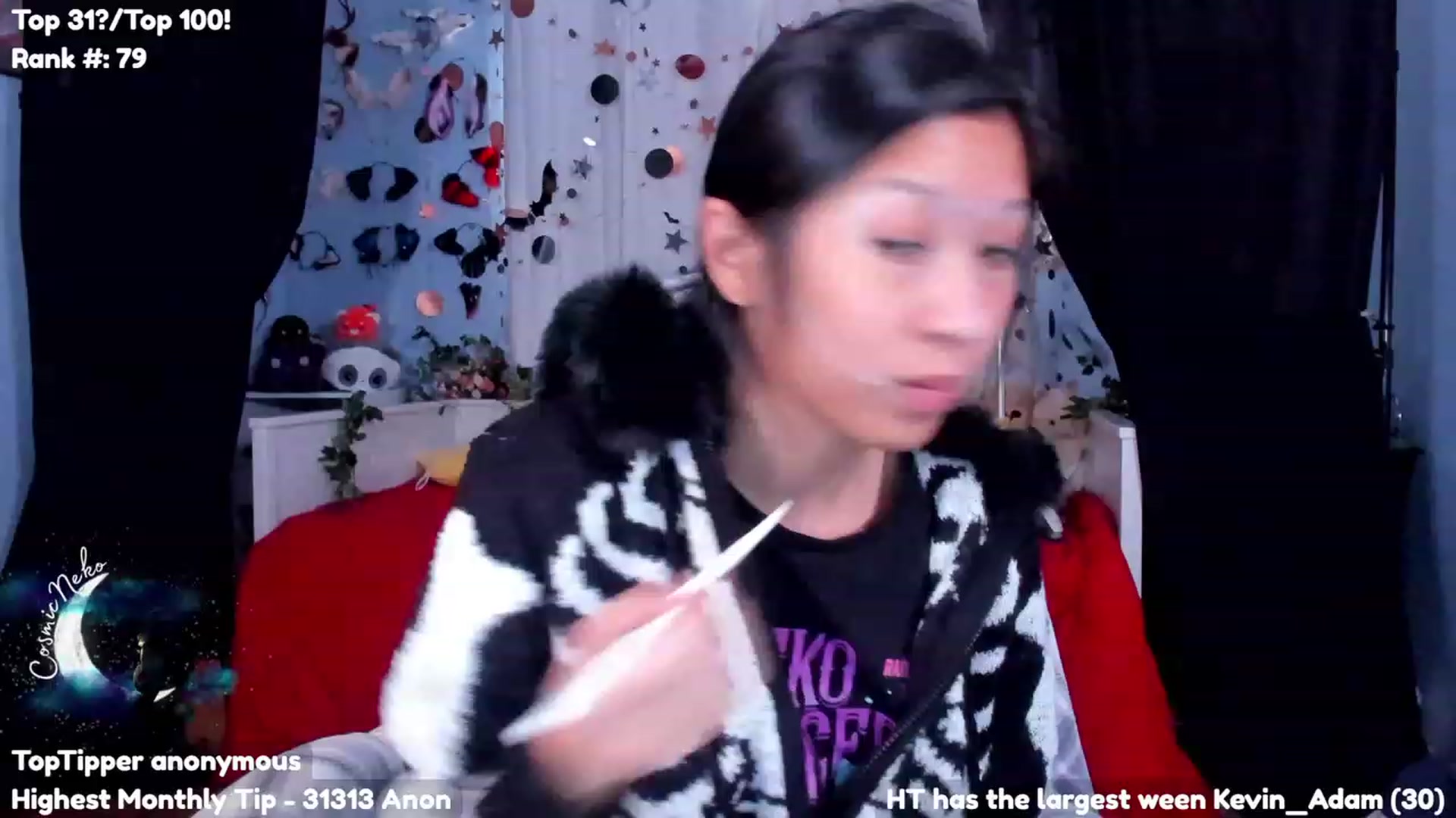 Gallery image thumbnail from CosmicNeko's myfreecams stream on, 10/31/2023, 22:45 image 2 of 20