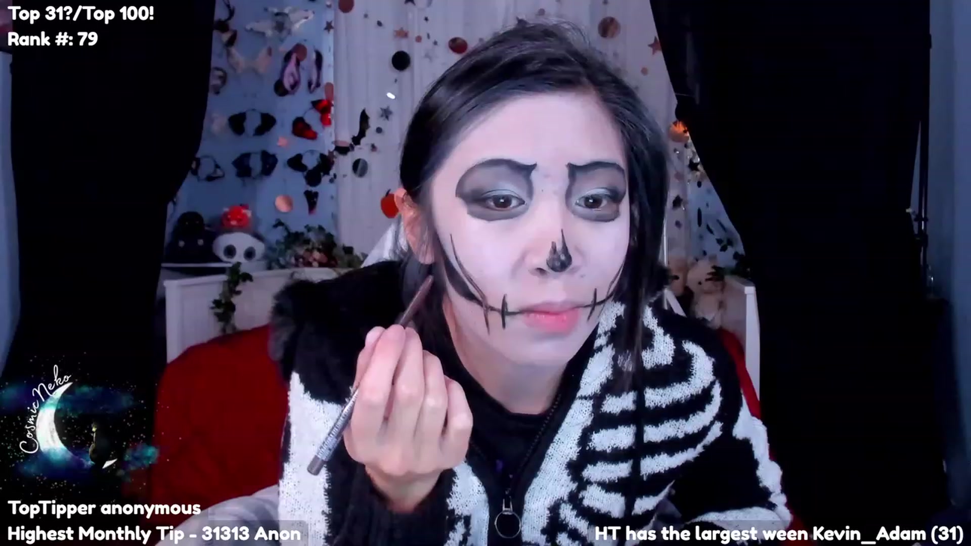 Gallery image thumbnail from CosmicNeko's myfreecams stream on, 10/31/2023, 22:45 image 19 of 20