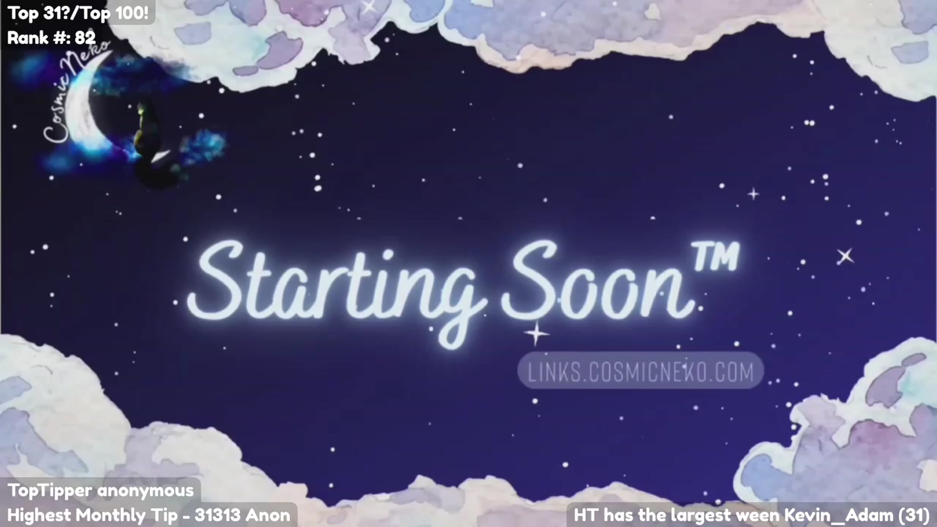 Gallery image thumbnail from CosmicNeko's myfreecams stream on, 11/01/2023, 04:48 image 1 of 20