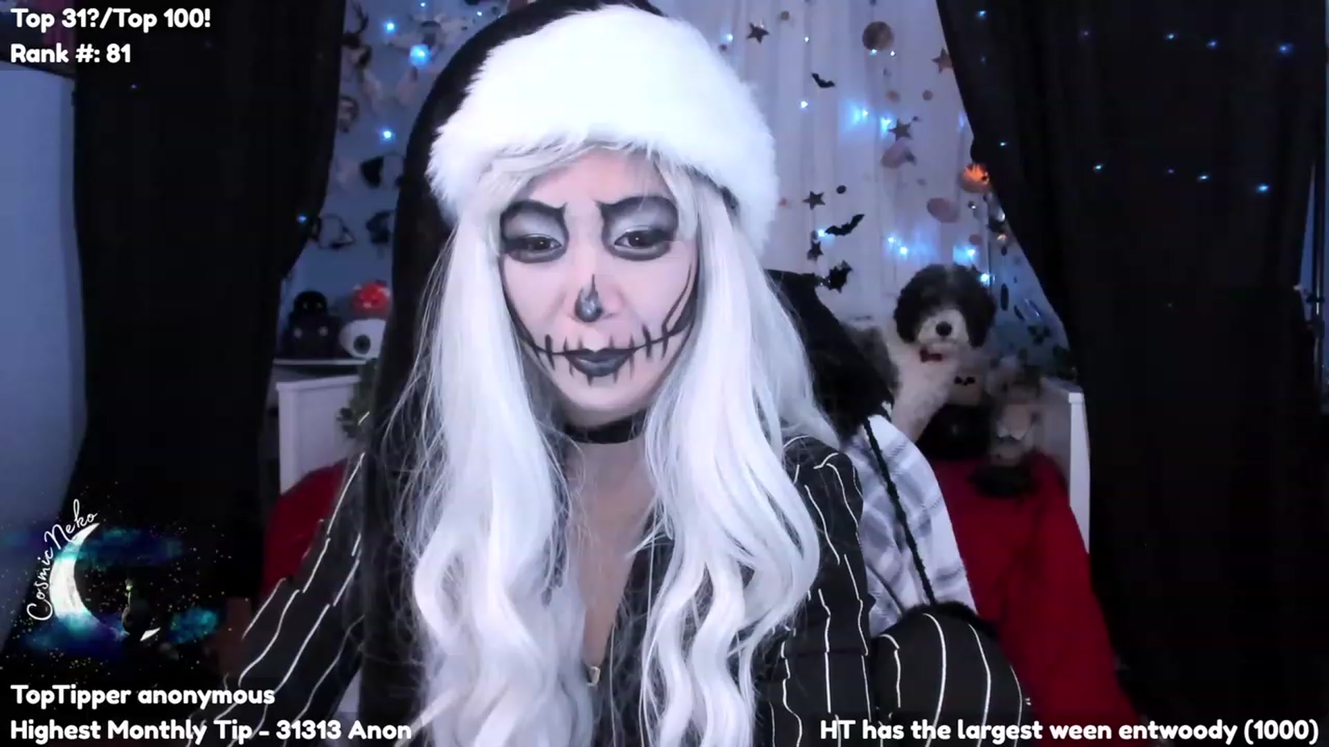 Gallery image thumbnail from CosmicNeko's myfreecams stream on, 11/01/2023, 04:48 image 3 of 20