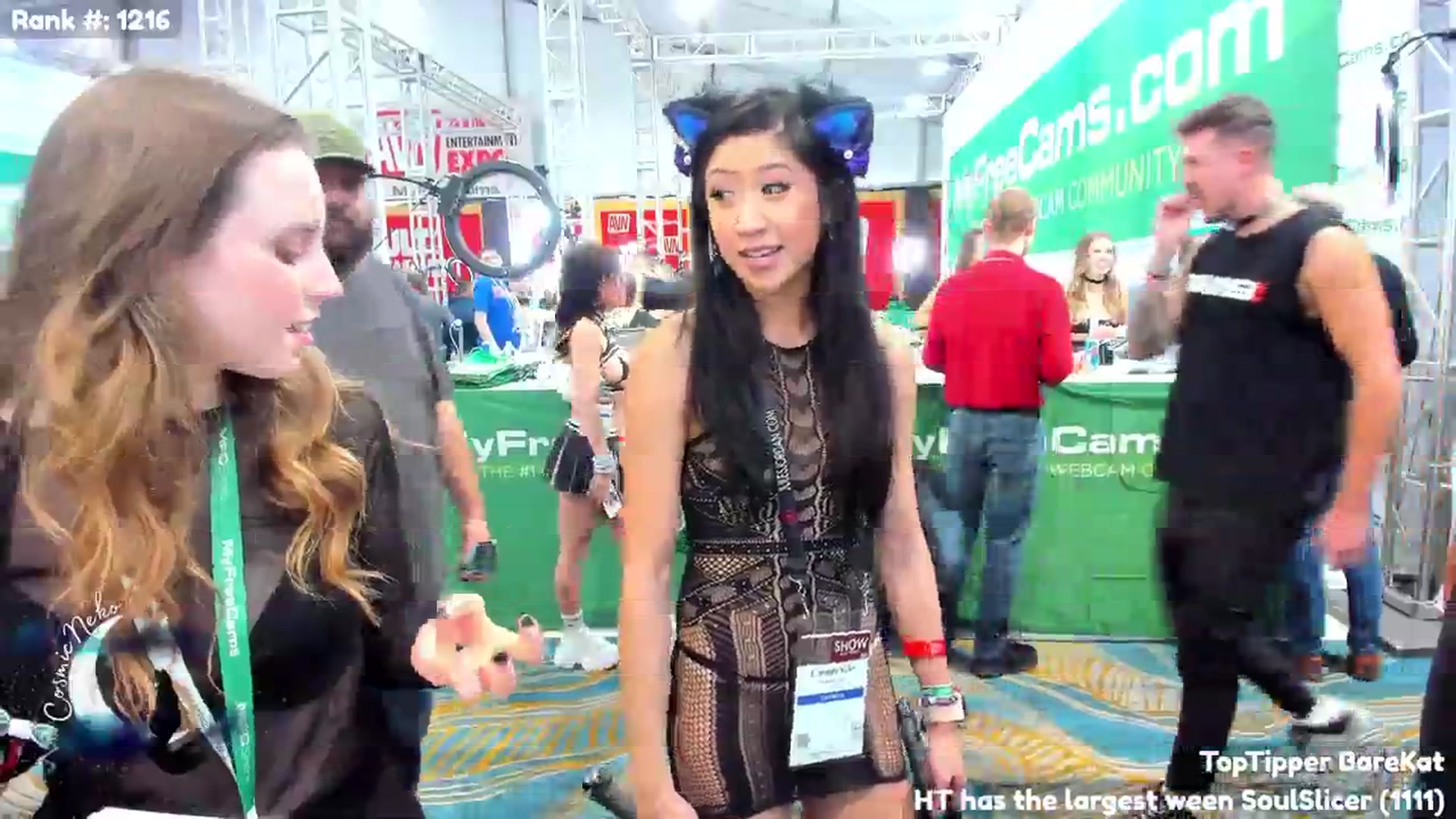 Gallery image thumbnail from CosmicNeko's myfreecams stream on, 01/25/2024, 22:20 image 16 of 20
