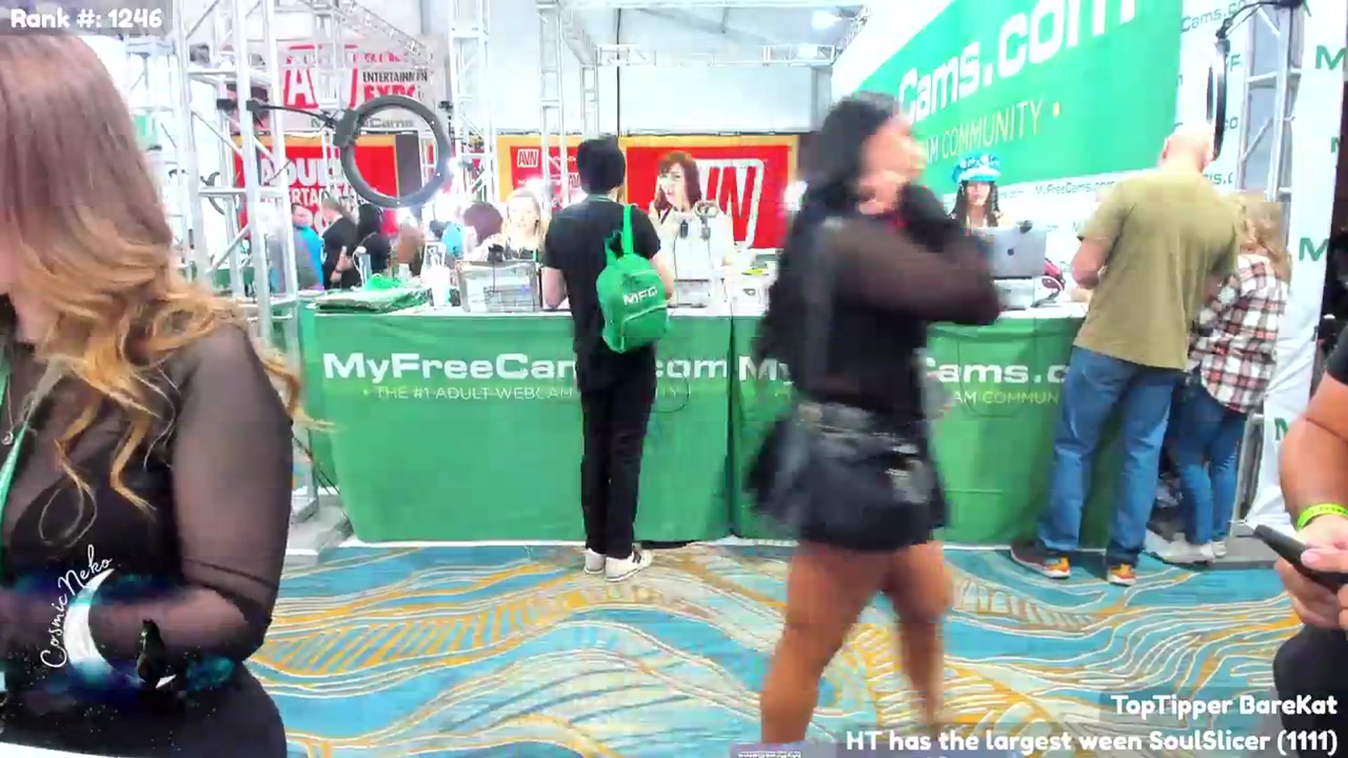 Gallery image thumbnail from CosmicNeko's myfreecams stream on, 01/25/2024, 22:20 image 11 of 20