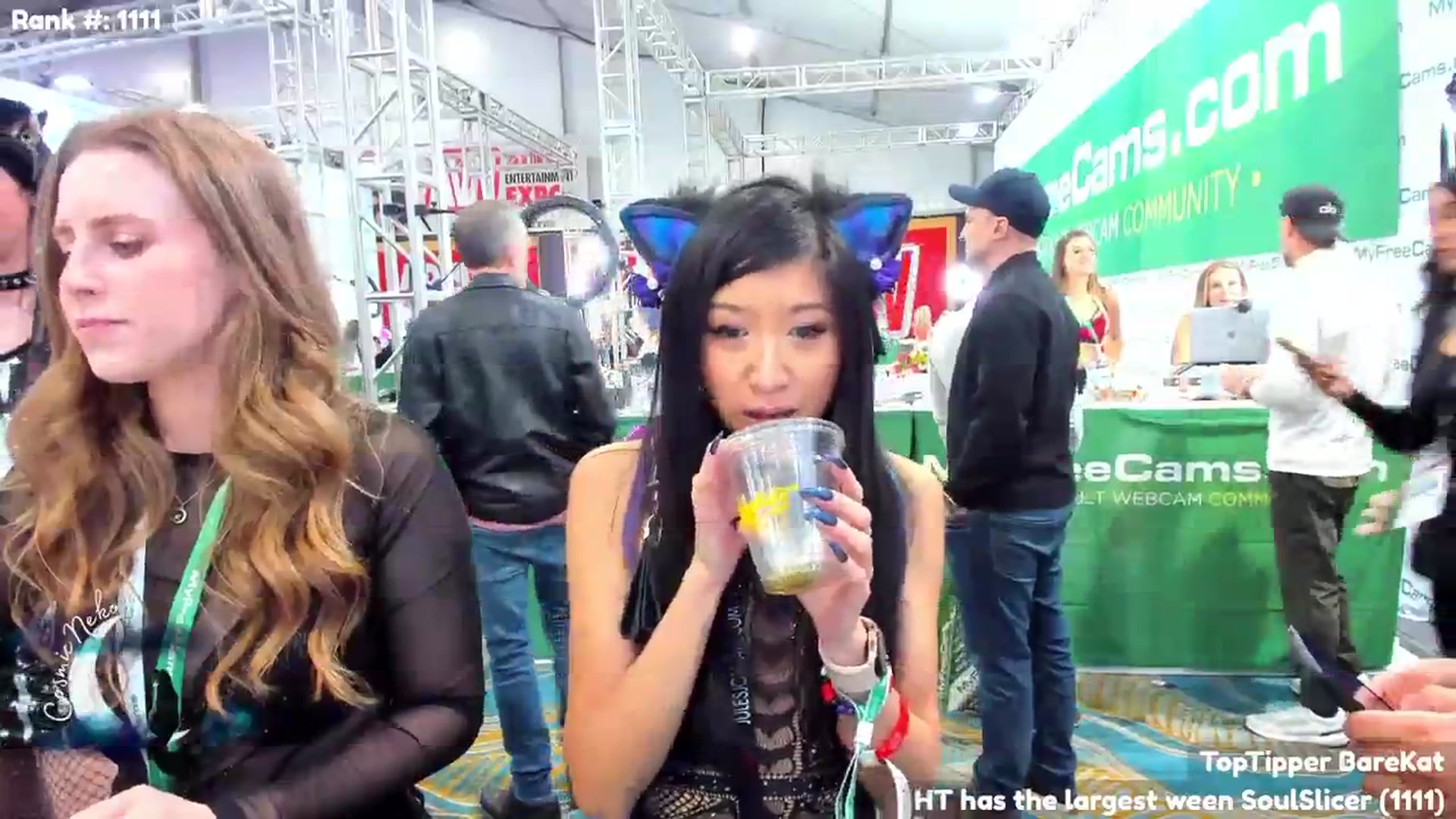 Gallery image thumbnail from CosmicNeko's myfreecams stream on, 01/26/2024, 24:25 image 4 of 20