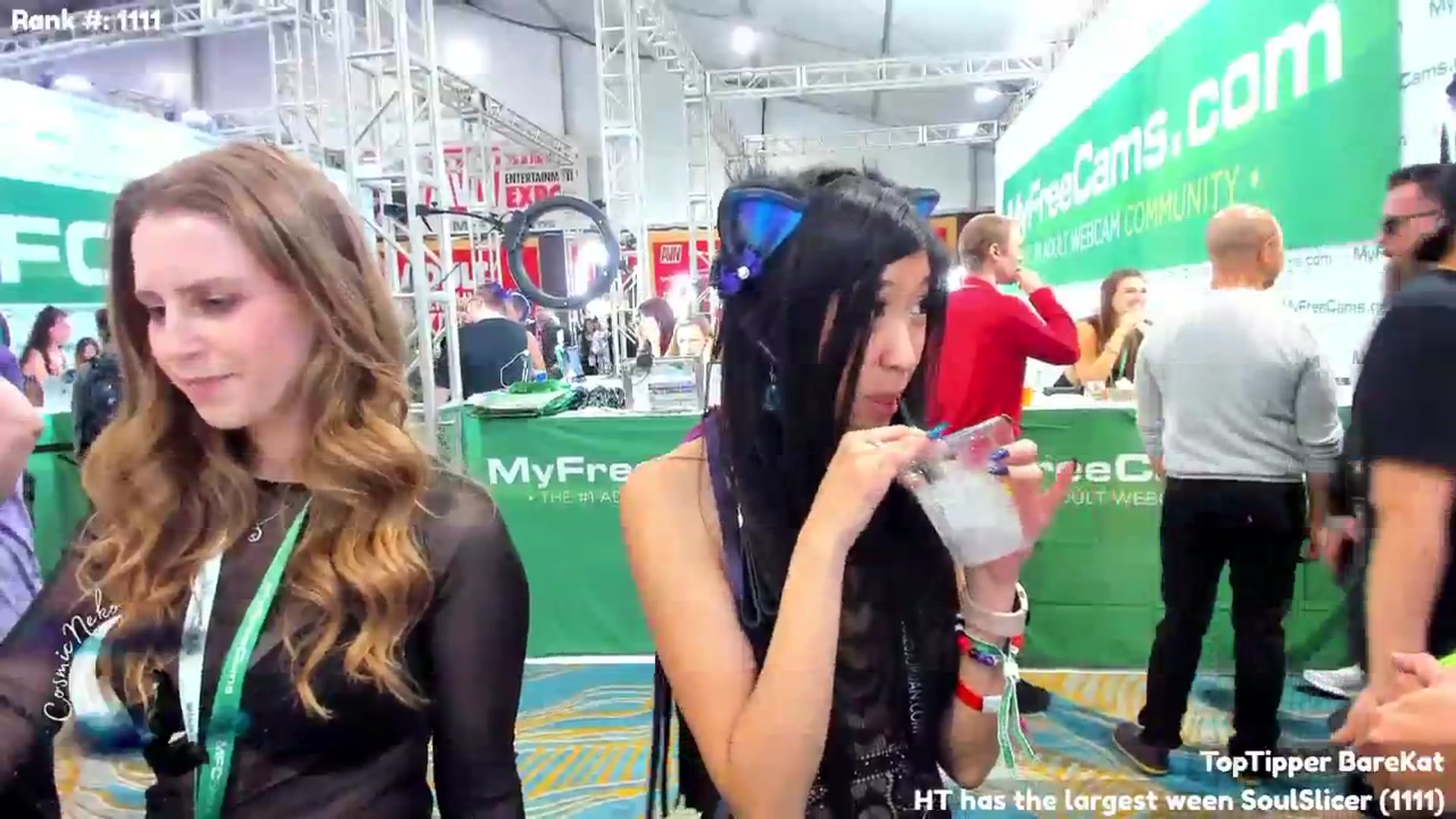 Gallery image thumbnail from CosmicNeko's myfreecams stream on, 01/26/2024, 24:25 image 10 of 20