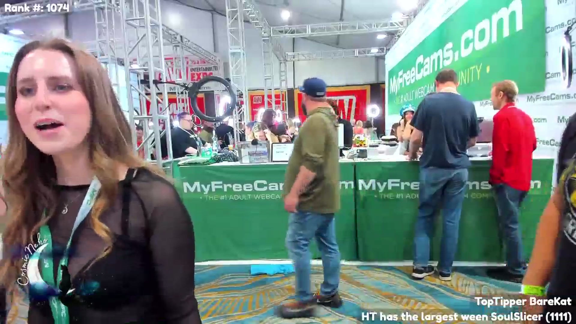 Gallery image thumbnail from CosmicNeko's myfreecams stream on, 01/26/2024, 01:09 image 18 of 20