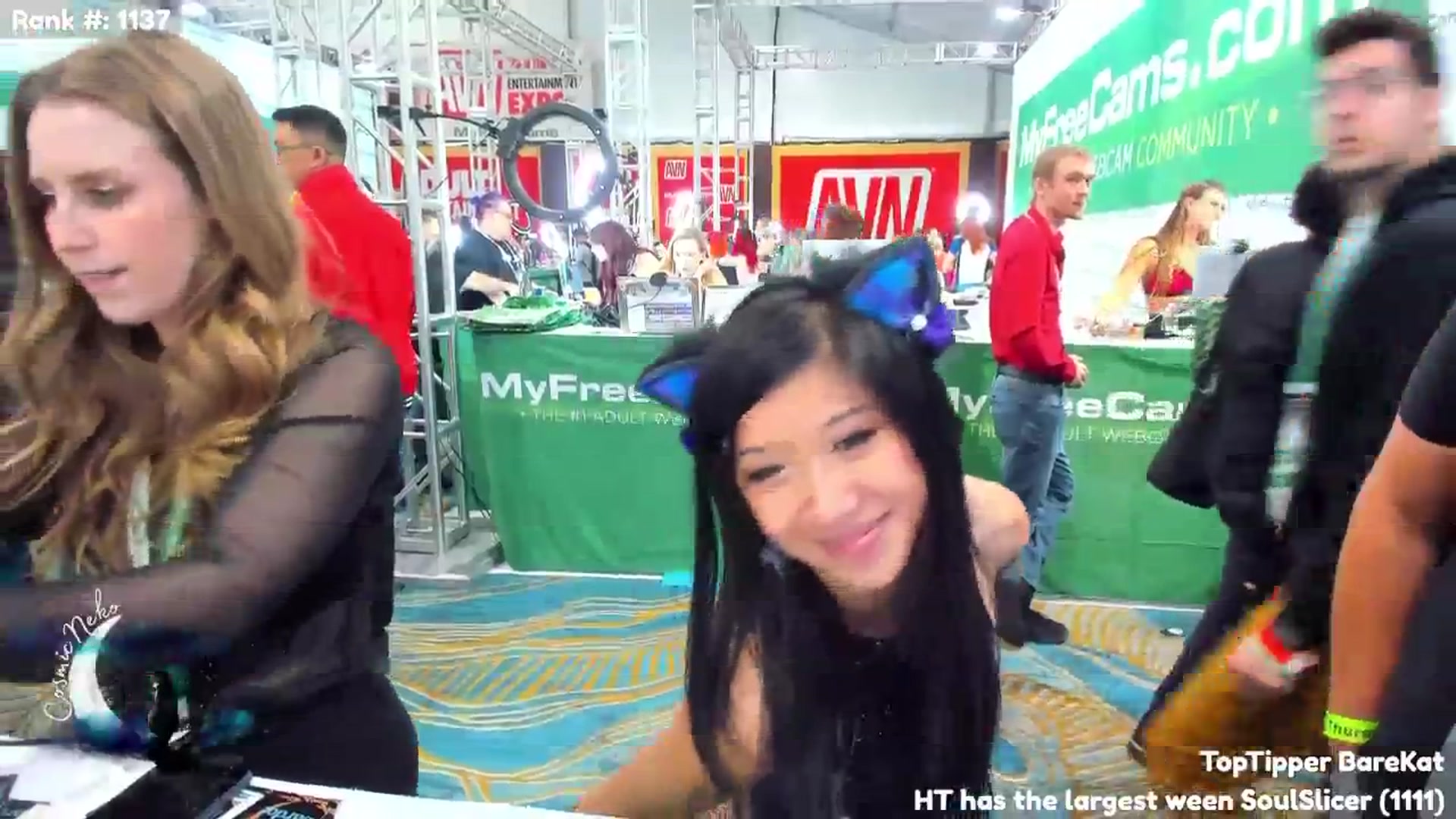 Gallery image thumbnail from CosmicNeko's myfreecams stream on, 01/26/2024, 01:09 image 9 of 20
