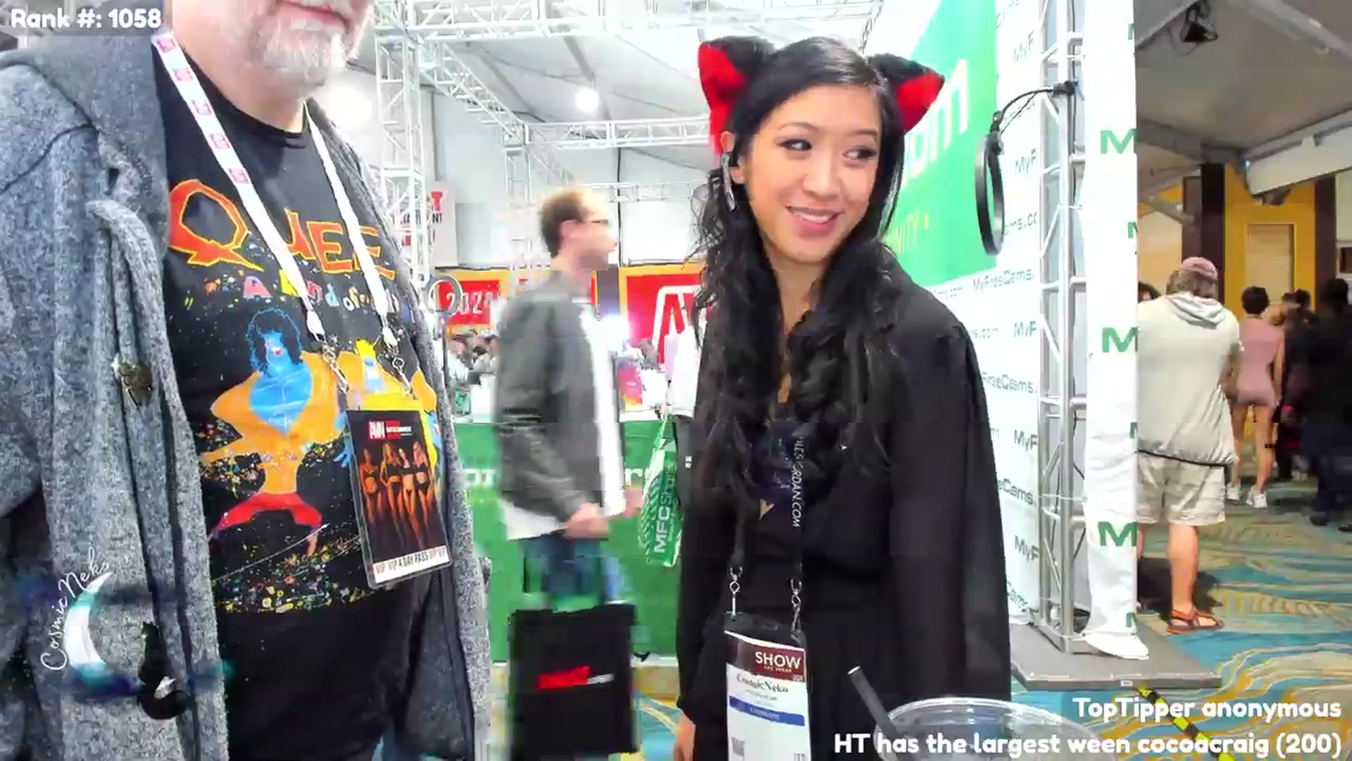 Gallery image thumbnail from CosmicNeko's myfreecams stream on, 01/27/2024, 24:01 image 18 of 20