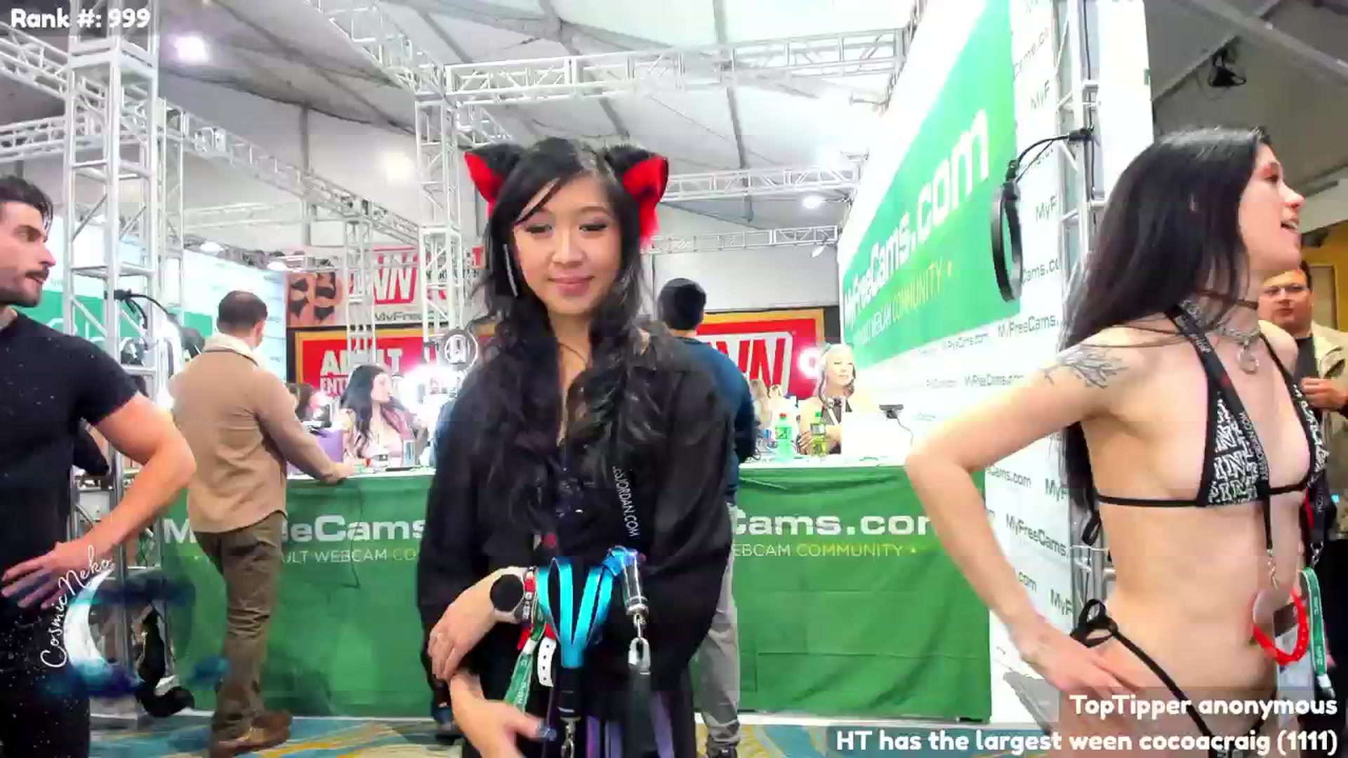 Gallery image thumbnail from CosmicNeko's myfreecams stream on, 01/27/2024, 01:37 image 15 of 20