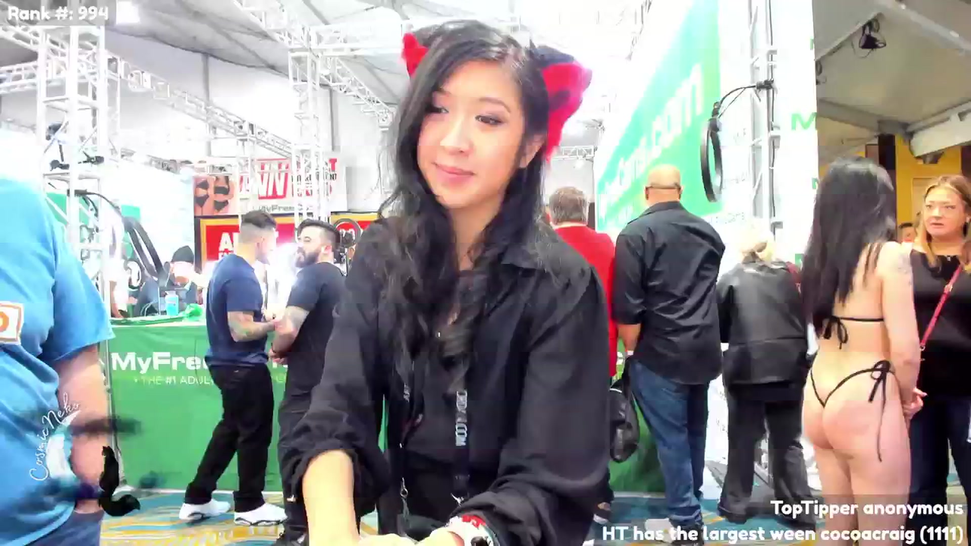 Gallery image thumbnail from CosmicNeko's myfreecams stream on, 01/27/2024, 03:40 image 6 of 20