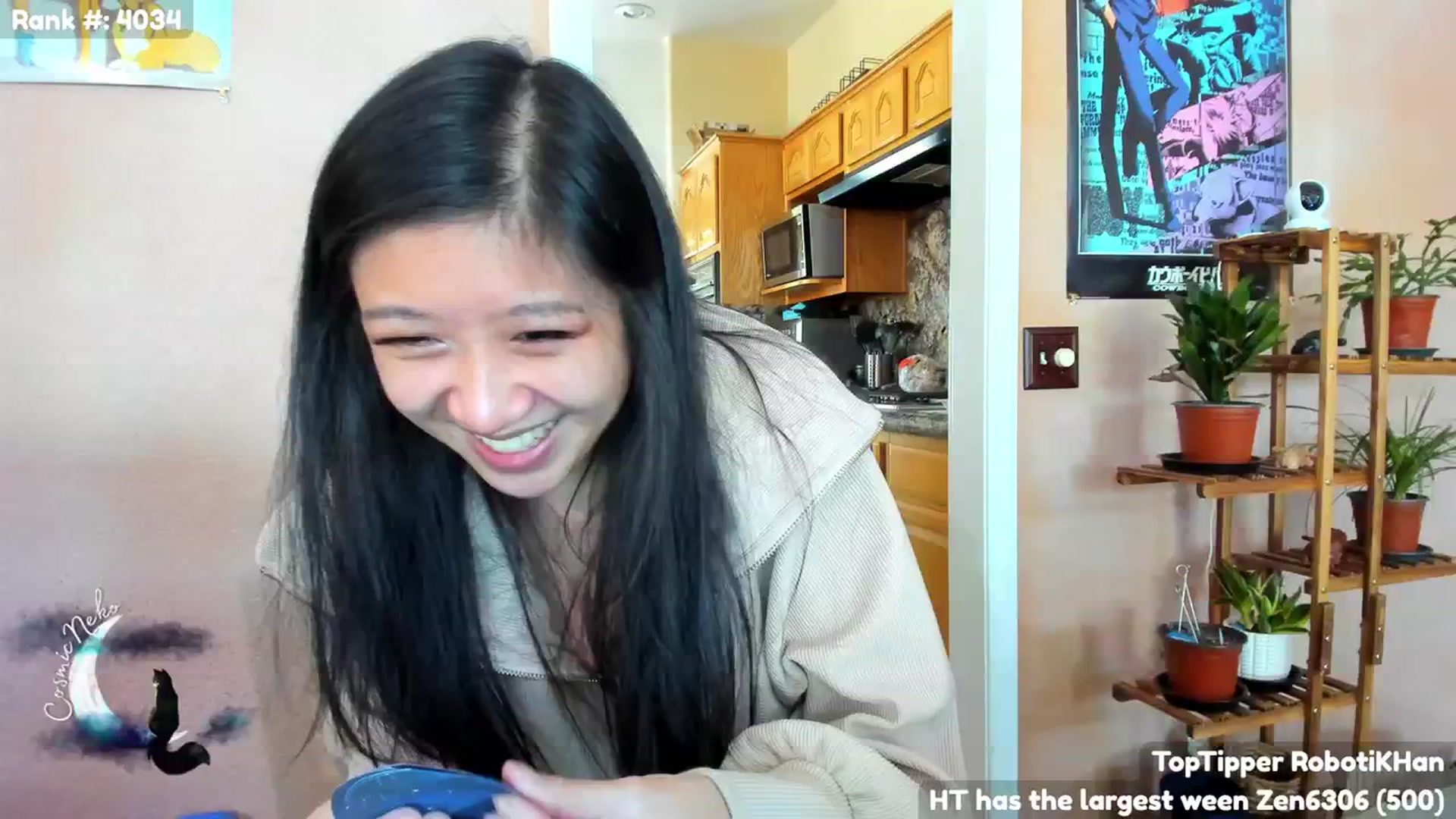 Gallery image thumbnail from CosmicNeko's myfreecams stream on, 02/11/2024, 19:34 image 19 of 20