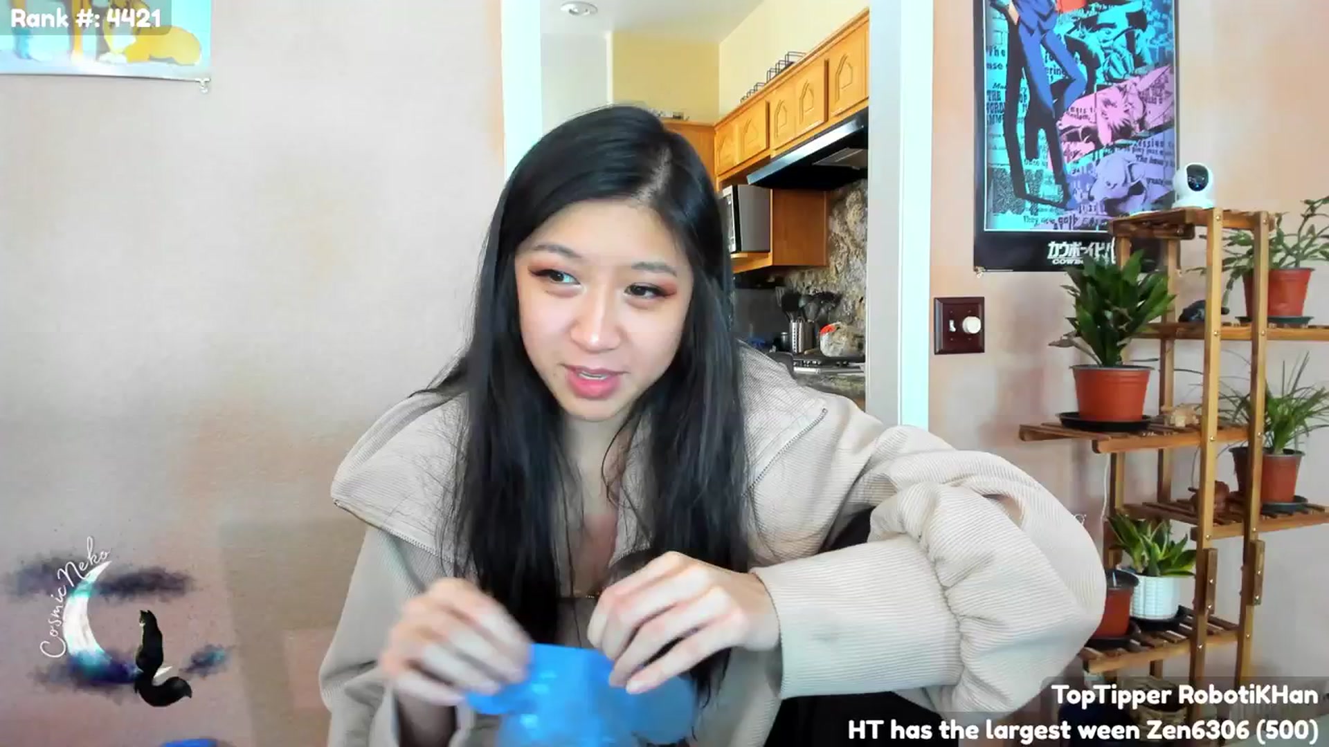Gallery image thumbnail from CosmicNeko's myfreecams stream on, 02/11/2024, 19:34 image 11 of 20