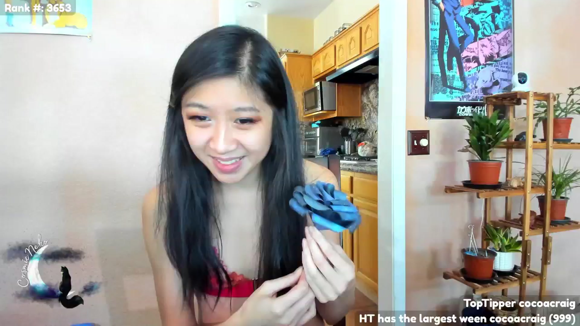 Gallery image thumbnail from CosmicNeko's myfreecams stream on, 02/11/2024, 19:49 image 16 of 20