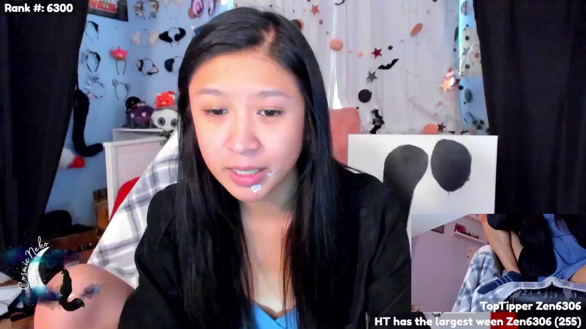 Gallery image thumbnail from CosmicNeko's myfreecams stream on, 06/13/2024, 23:02 image 9 of 20