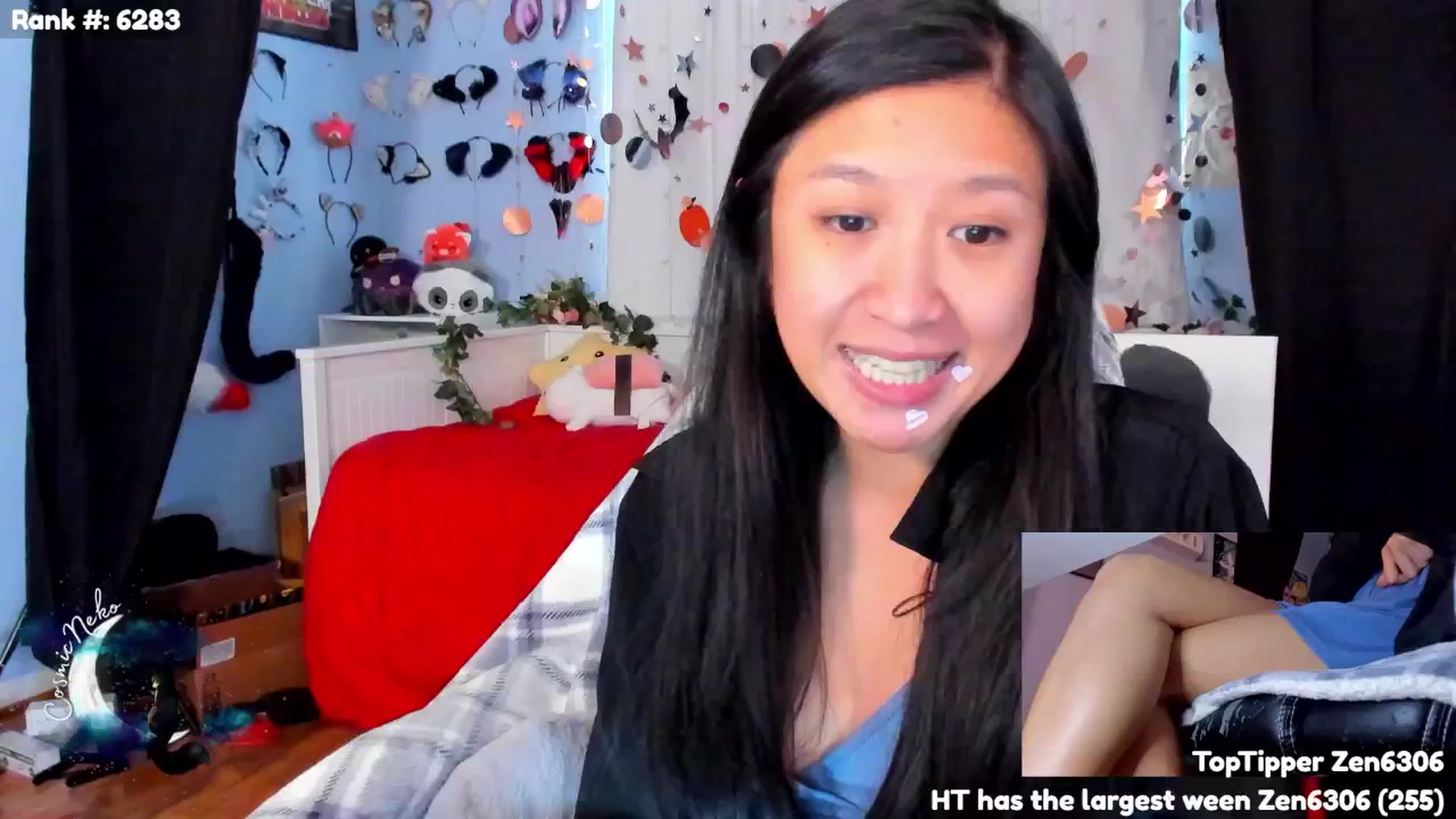 Gallery image thumbnail from CosmicNeko's myfreecams stream on, 06/13/2024, 23:02 image 11 of 20