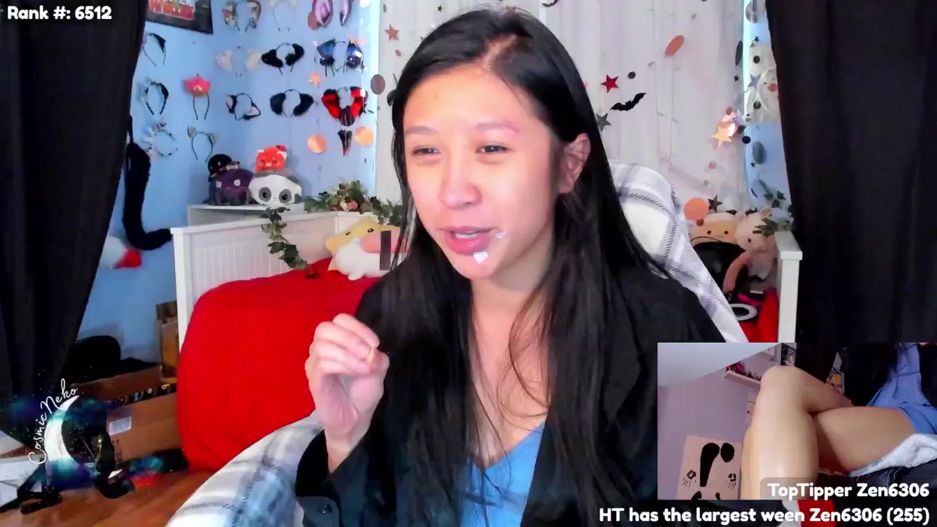 Gallery image thumbnail from CosmicNeko's myfreecams stream on, 06/13/2024, 23:02 image 6 of 20