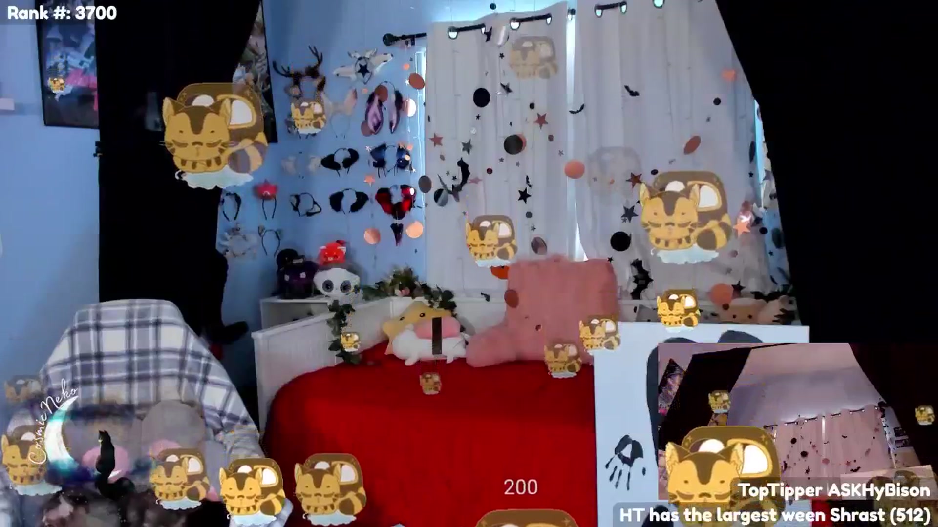 Gallery image thumbnail from CosmicNeko's myfreecams stream on, 06/13/2024, 23:02 image 19 of 20