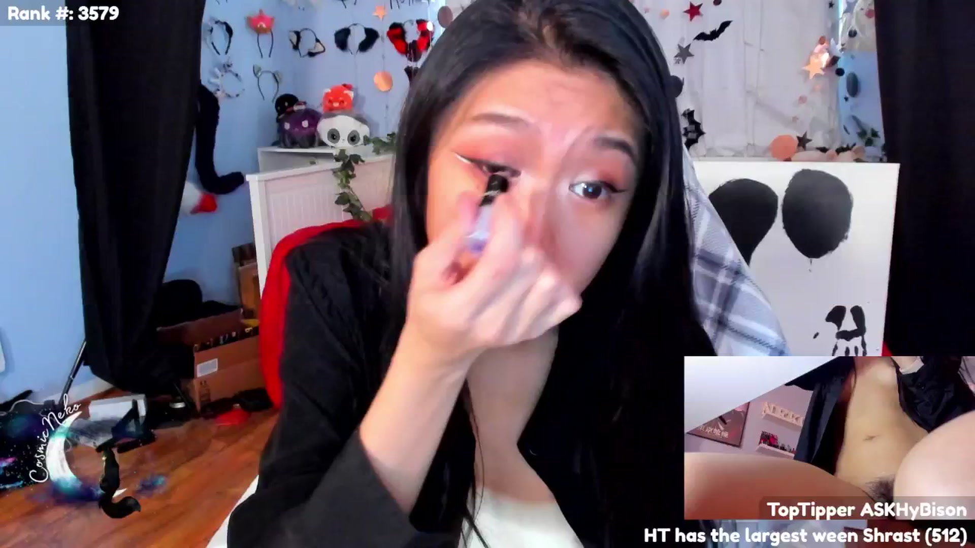 Gallery image thumbnail from CosmicNeko's myfreecams stream on, 06/13/2024, 23:35 image 4 of 20