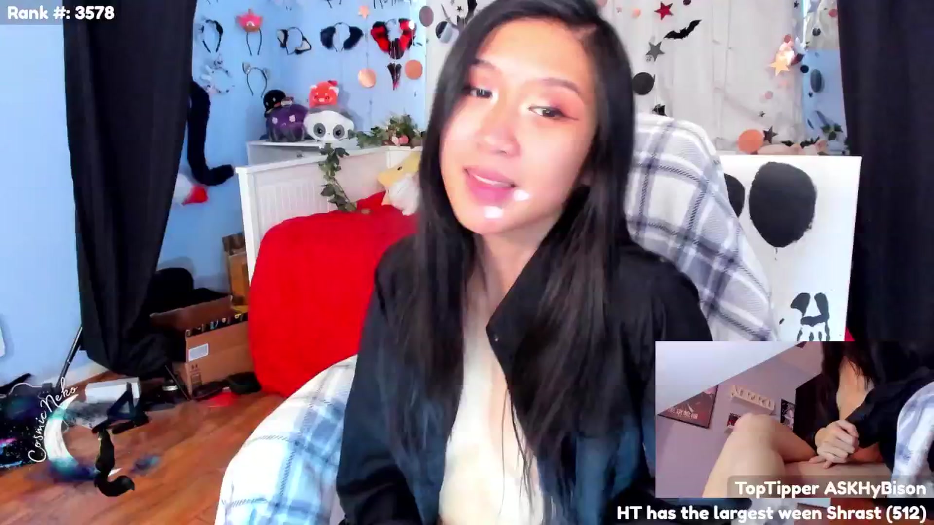Gallery image thumbnail from CosmicNeko's myfreecams stream on, 06/13/2024, 23:35 image 2 of 20