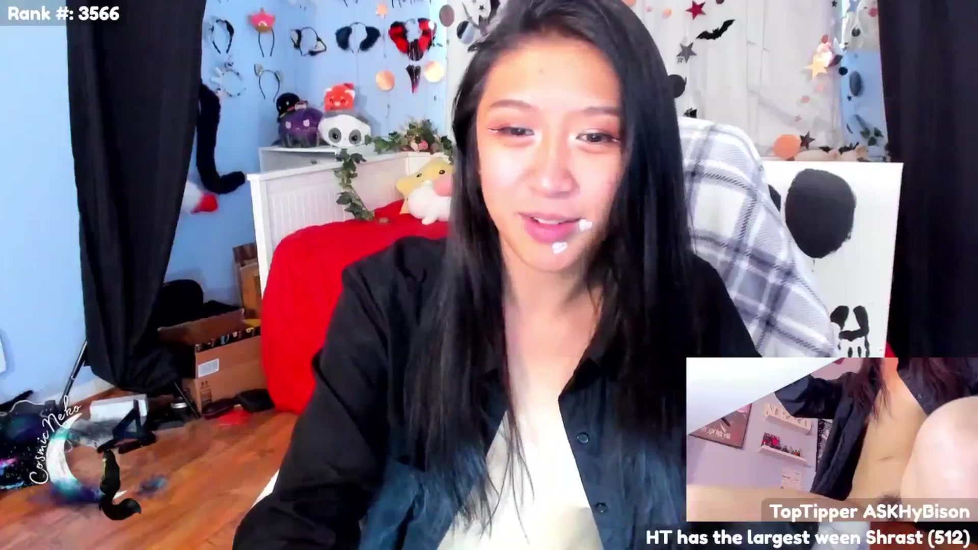 Gallery image thumbnail from CosmicNeko's myfreecams stream on, 06/13/2024, 23:35 image 8 of 20