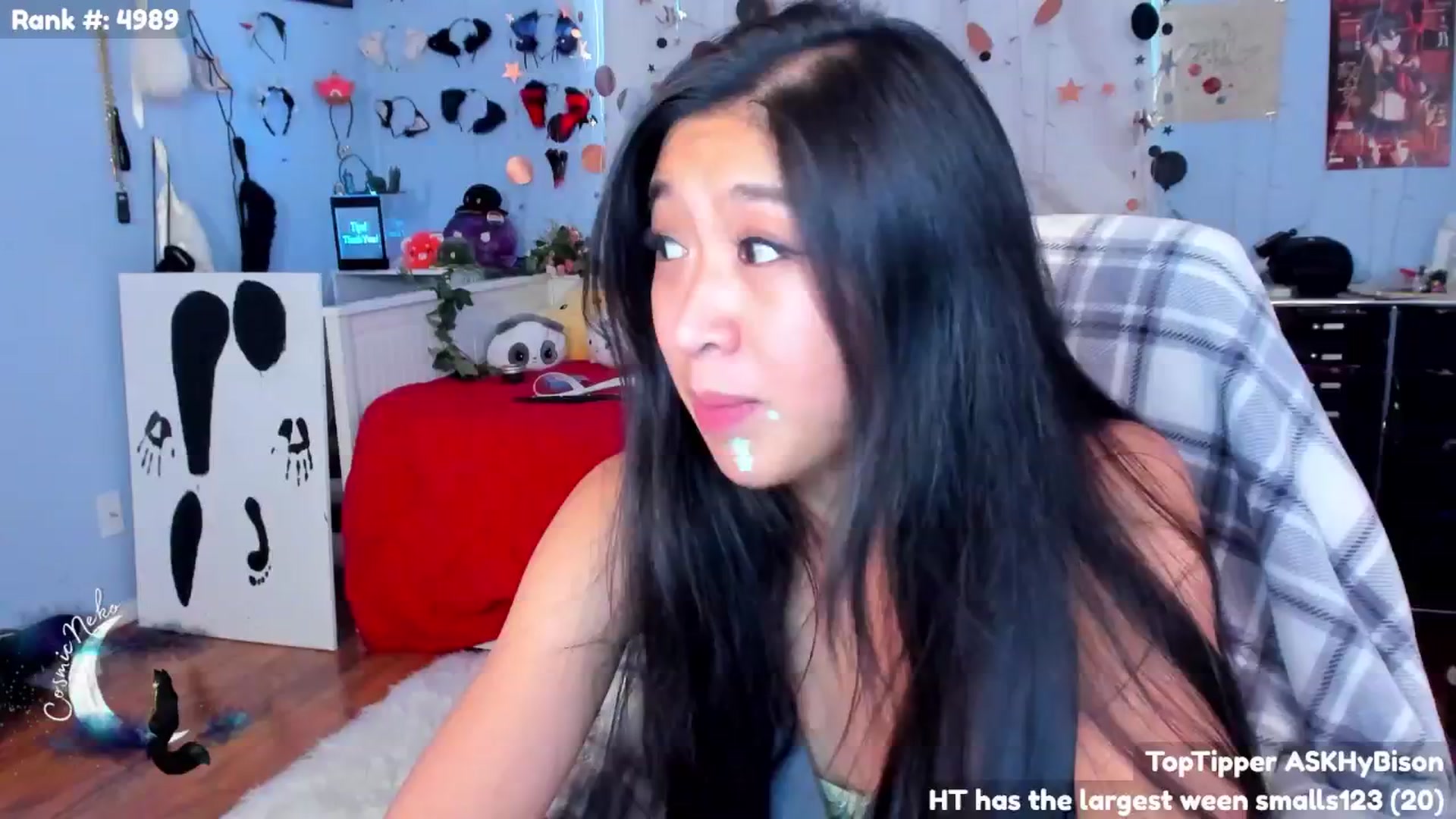 Gallery image thumbnail from CosmicNeko's myfreecams stream on, 06/23/2024, 23:37 image 1 of 20