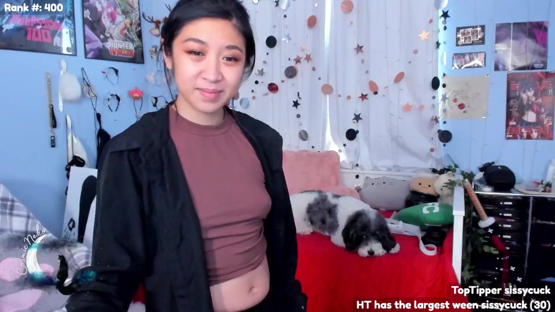 Gallery image thumbnail from CosmicNeko's myfreecams stream on, 07/03/2024, 22:17 image 5 of 20