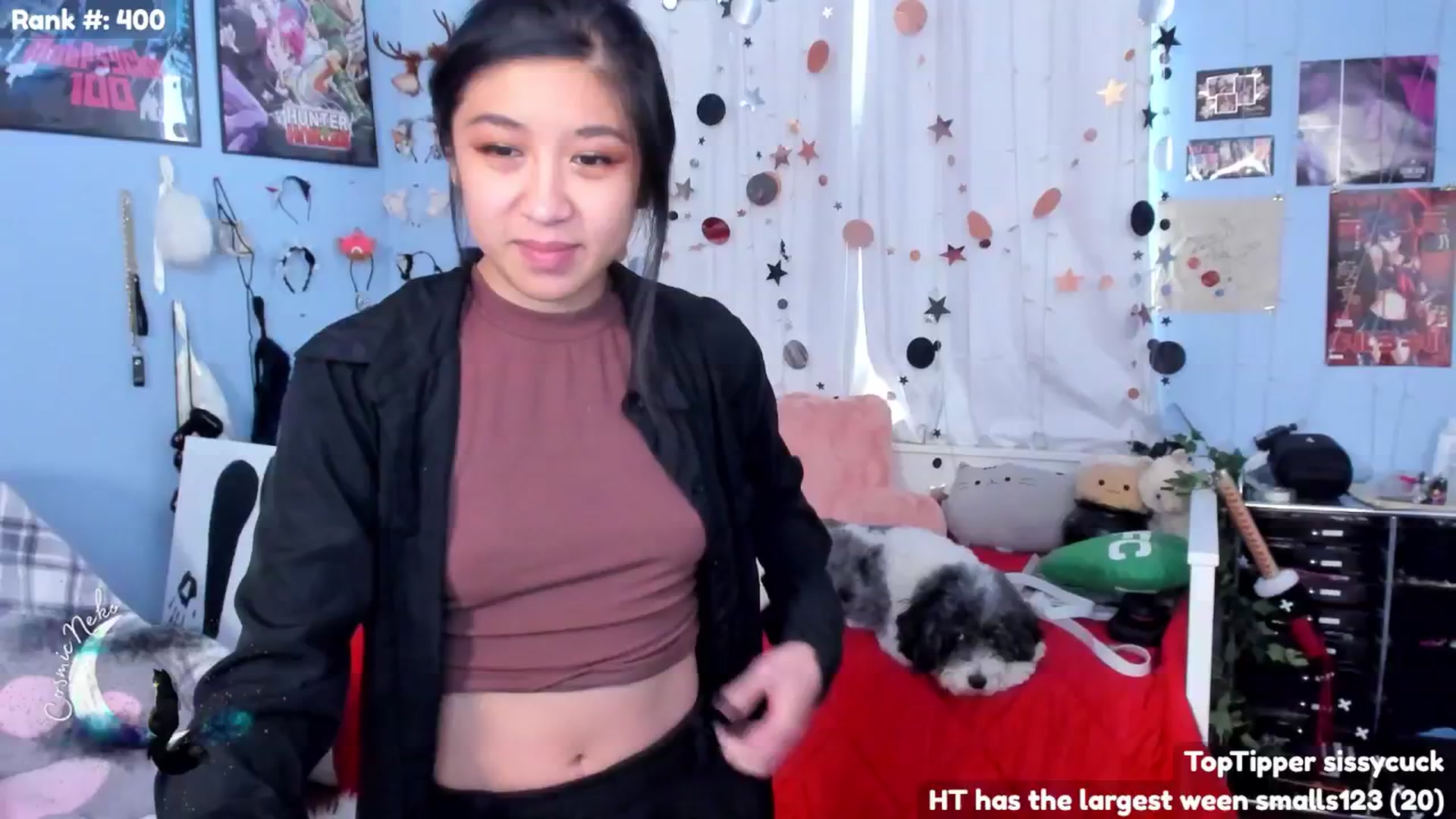 Gallery image thumbnail from CosmicNeko's myfreecams stream on, 07/03/2024, 22:17 image 3 of 20