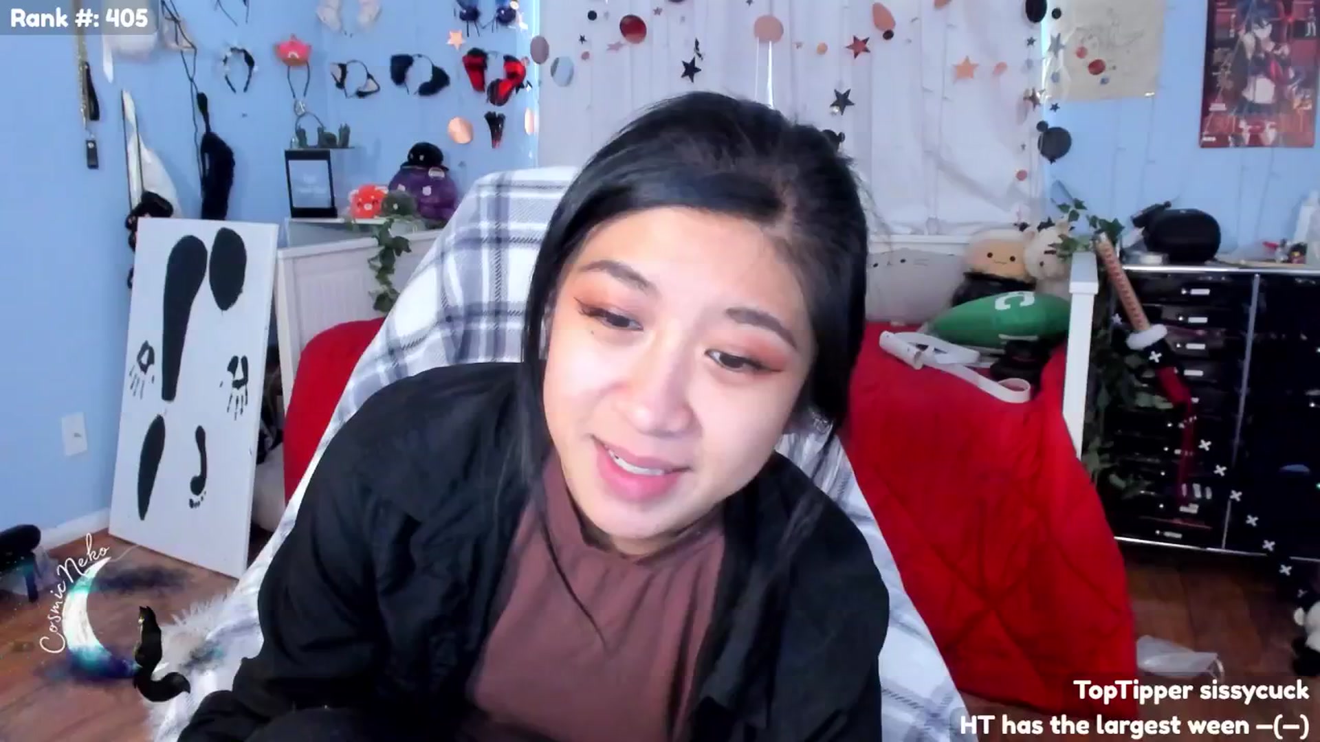 Gallery image thumbnail from CosmicNeko's myfreecams stream on, 07/03/2024, 22:17 image 2 of 20