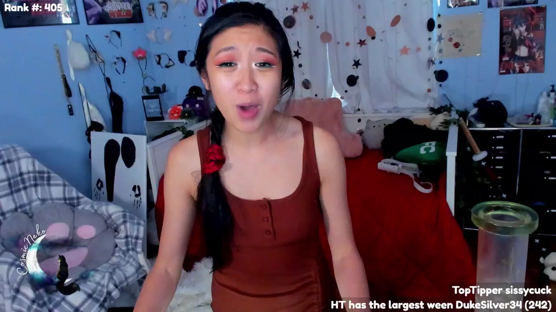 Gallery image thumbnail from CosmicNeko's myfreecams stream on, 07/04/2024, 23:32 image 14 of 20