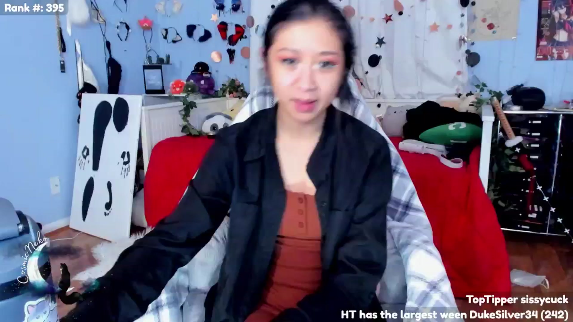 Gallery image thumbnail from CosmicNeko's myfreecams stream on, 07/05/2024, 03:55 image 8 of 20