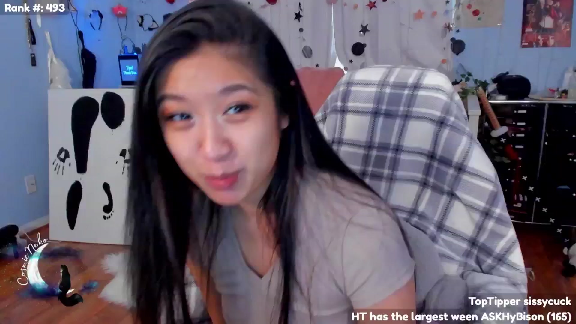 Gallery image thumbnail from CosmicNeko's myfreecams stream on, 07/08/2024, 24:10 image 5 of 20
