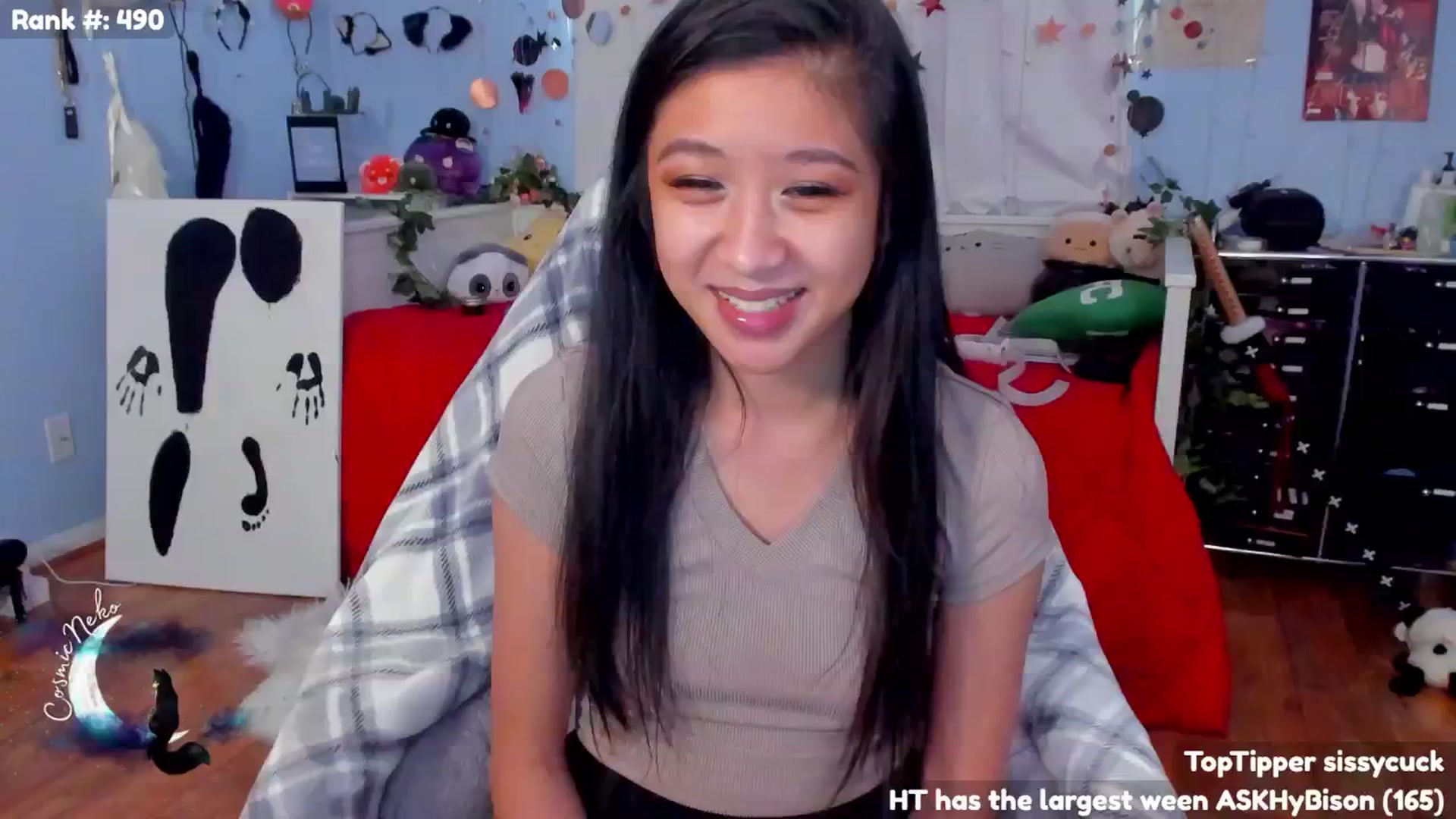 Gallery image thumbnail from CosmicNeko's myfreecams stream on, 07/08/2024, 24:10 image 9 of 20