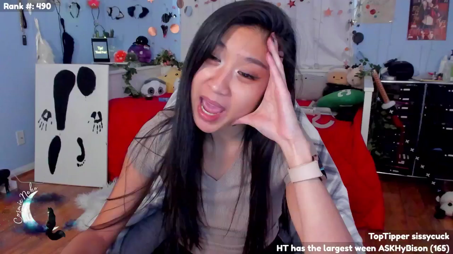 Gallery image thumbnail from CosmicNeko's myfreecams stream on, 07/08/2024, 24:10 image 10 of 20