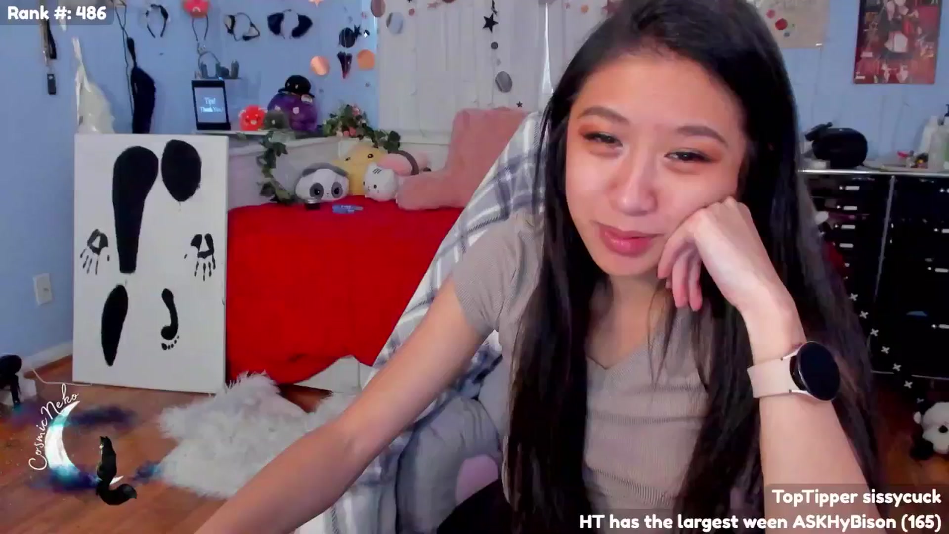Gallery image thumbnail from CosmicNeko's myfreecams stream on, 07/08/2024, 24:10 image 14 of 20