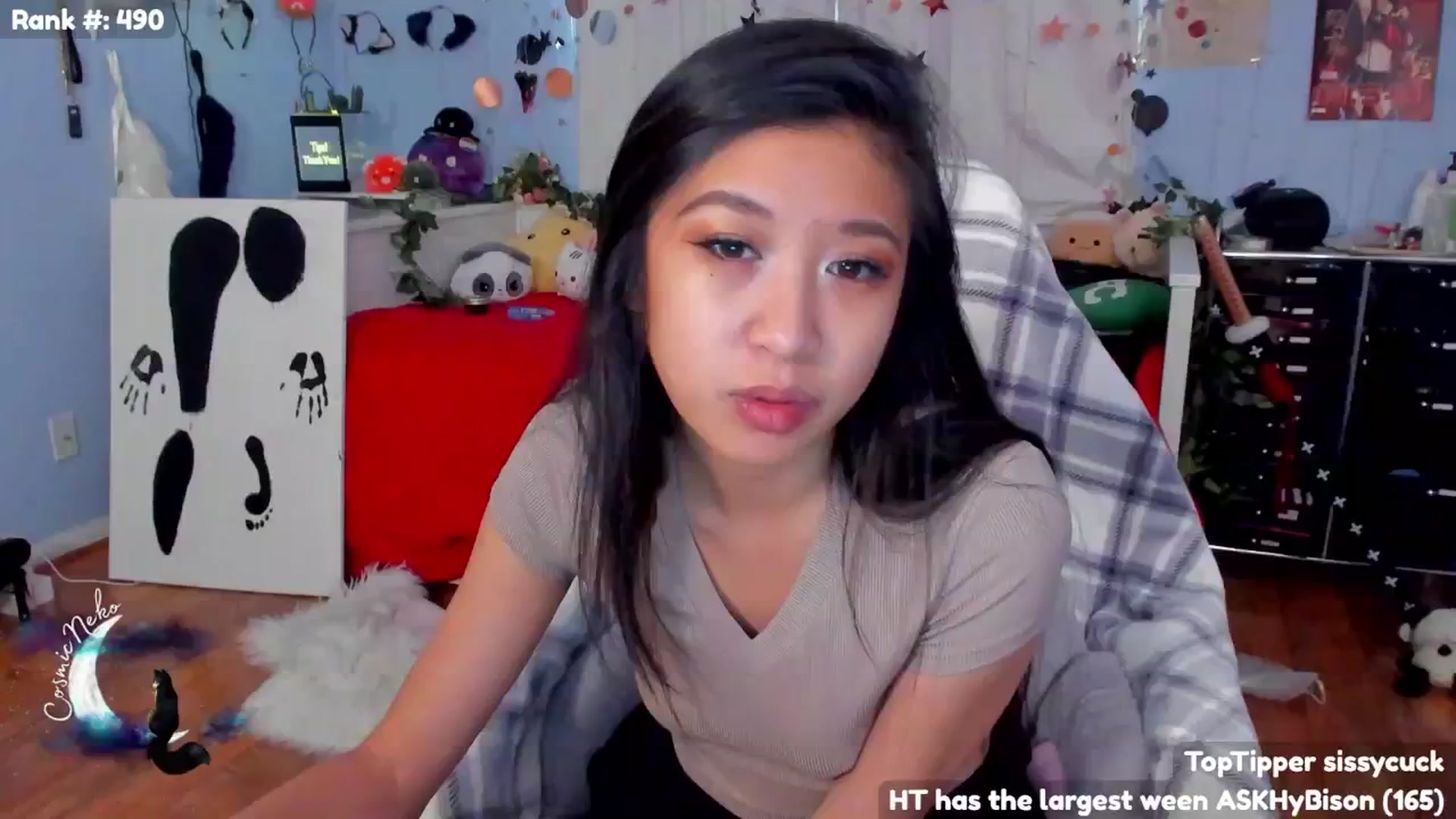Gallery image thumbnail from CosmicNeko's myfreecams stream on, 07/08/2024, 24:10 image 6 of 20