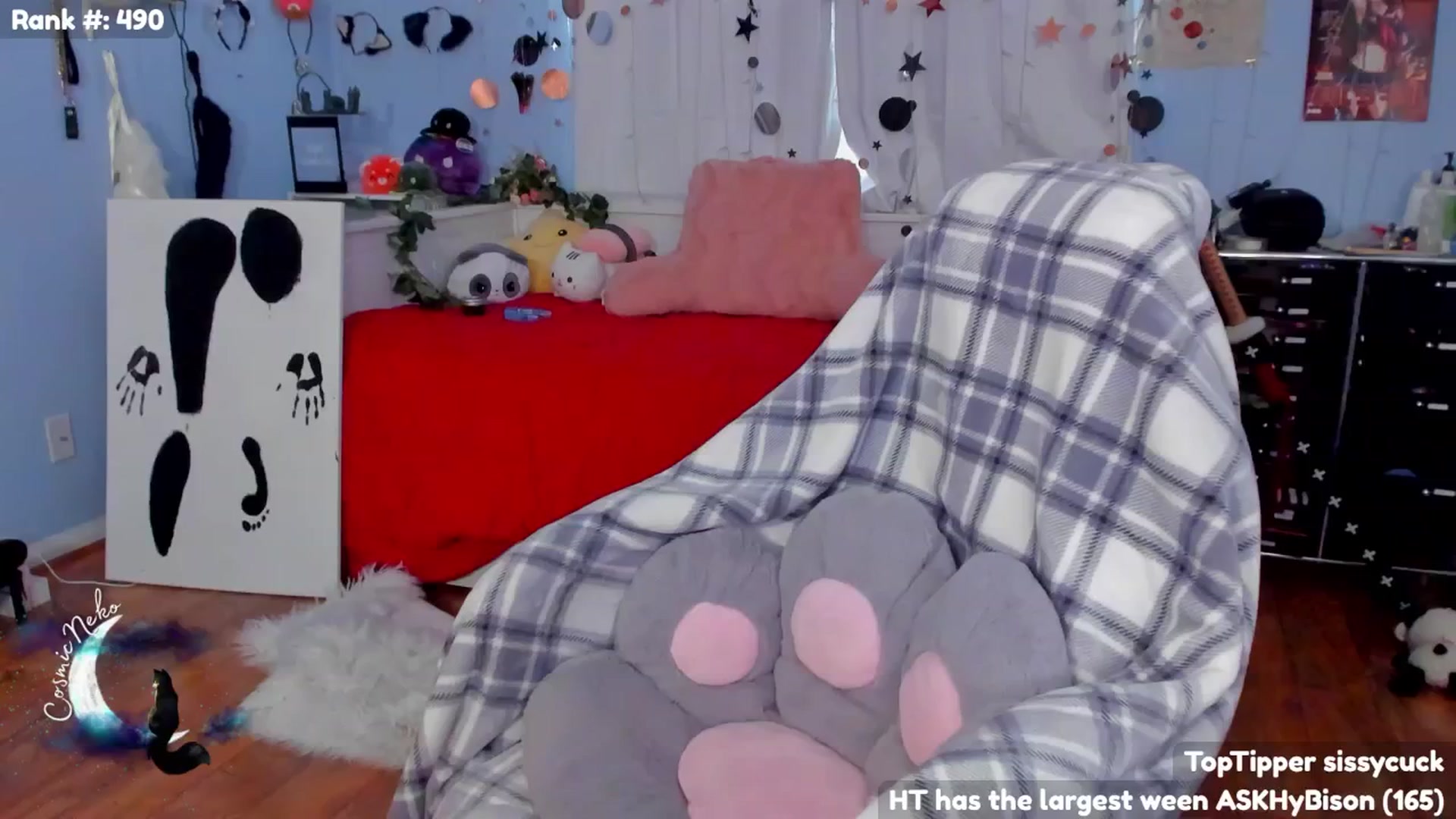 Gallery image thumbnail from CosmicNeko's myfreecams stream on, 07/08/2024, 24:10 image 8 of 20