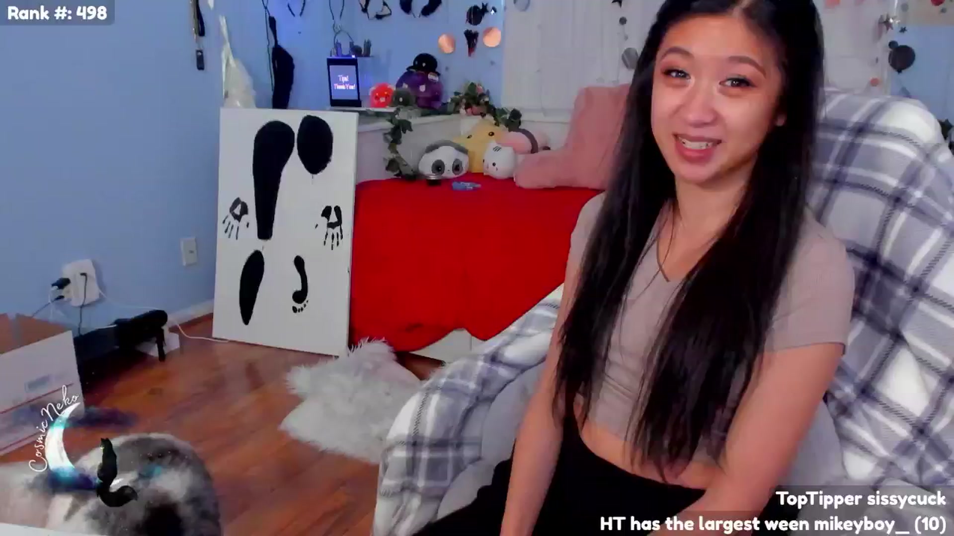 Gallery image thumbnail from CosmicNeko's myfreecams stream on, 07/08/2024, 24:10 image 2 of 20