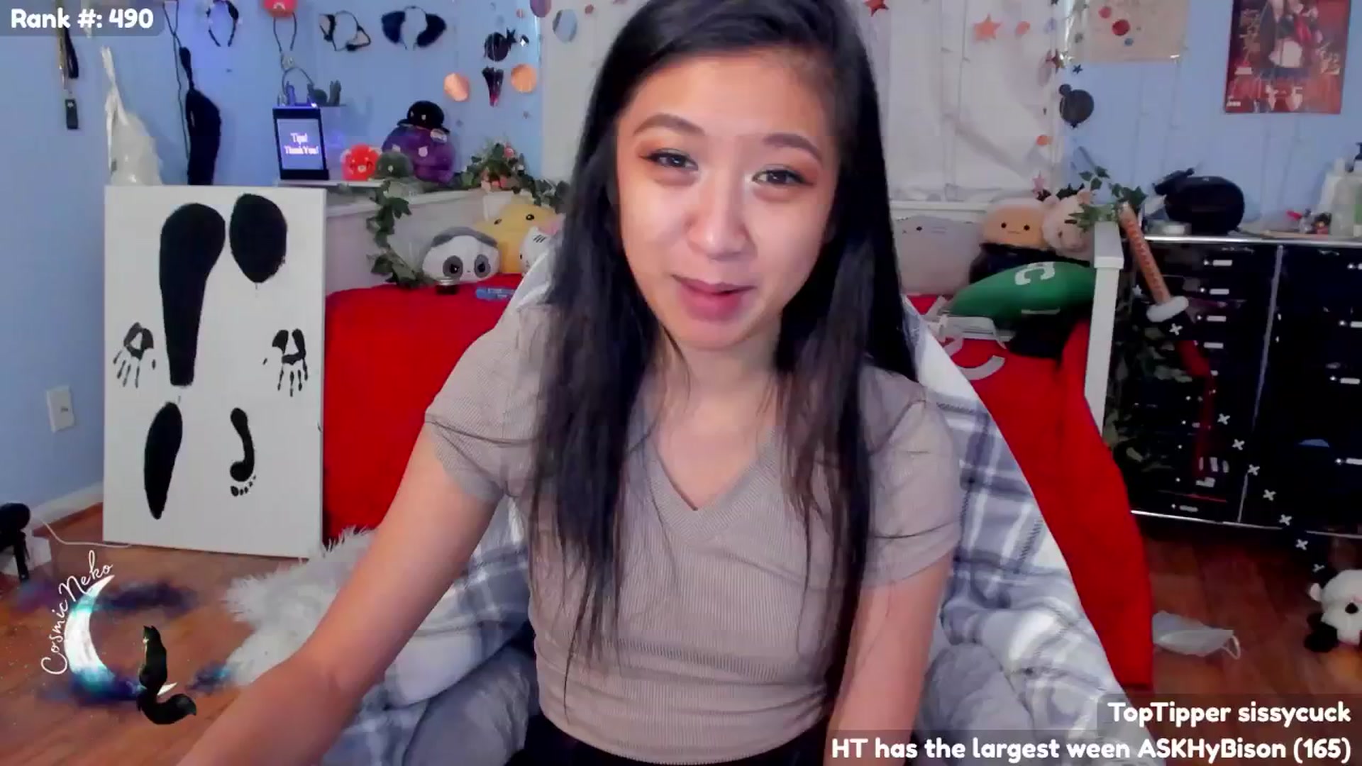 Gallery image thumbnail from CosmicNeko's myfreecams stream on, 07/08/2024, 24:10 image 7 of 20