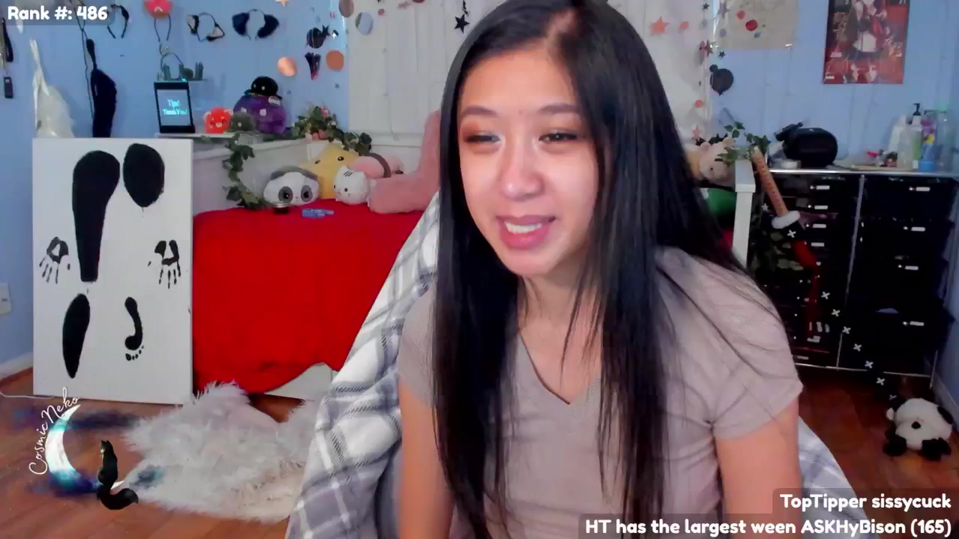 Gallery image thumbnail from CosmicNeko's myfreecams stream on, 07/08/2024, 24:10 image 20 of 20