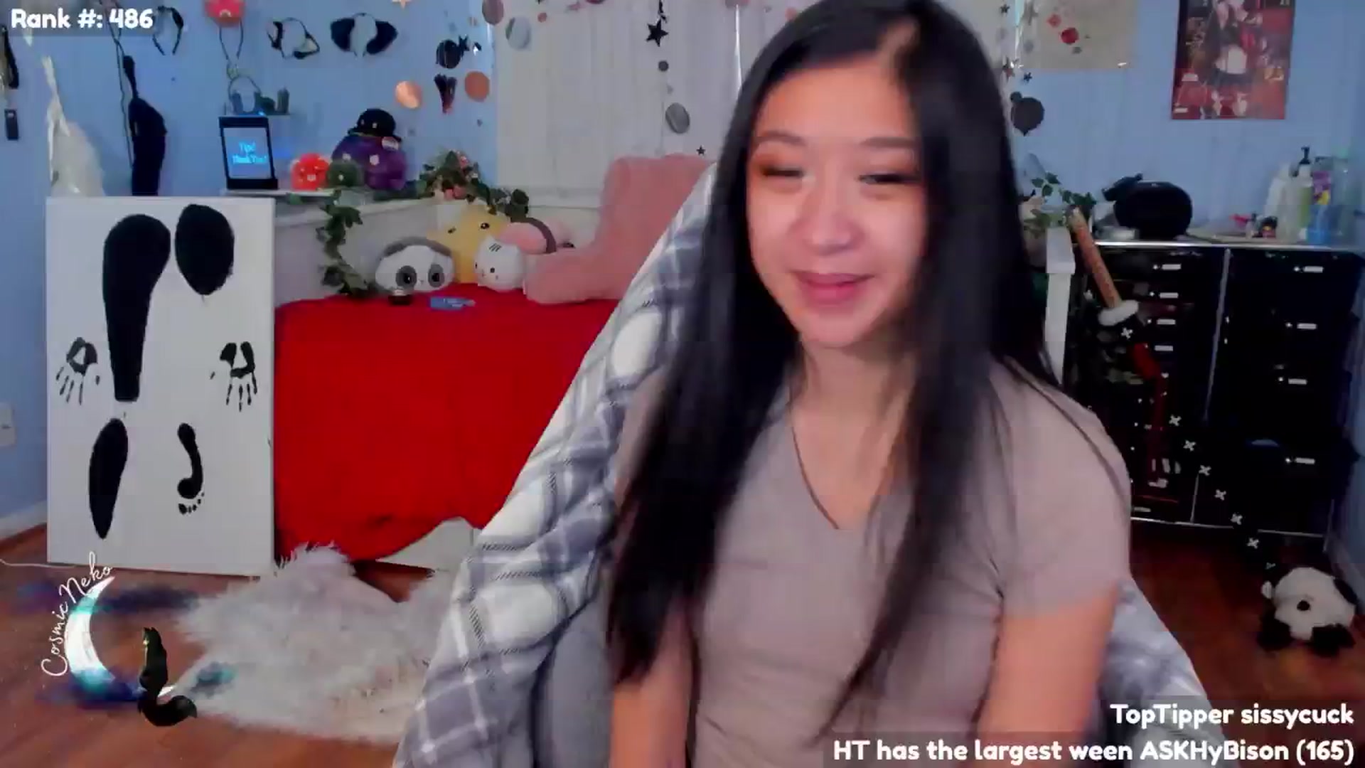 Gallery image thumbnail from CosmicNeko's myfreecams stream on, 07/08/2024, 24:17 image 11 of 20