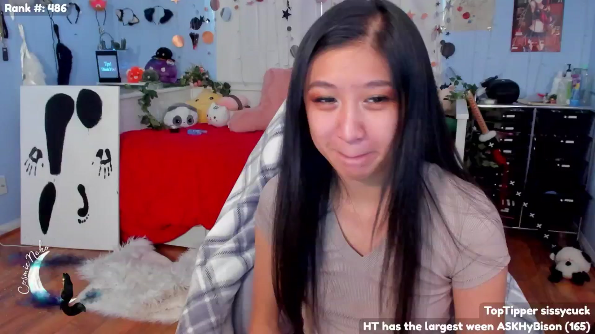 Gallery image thumbnail from CosmicNeko's myfreecams stream on, 07/08/2024, 24:17 image 13 of 20