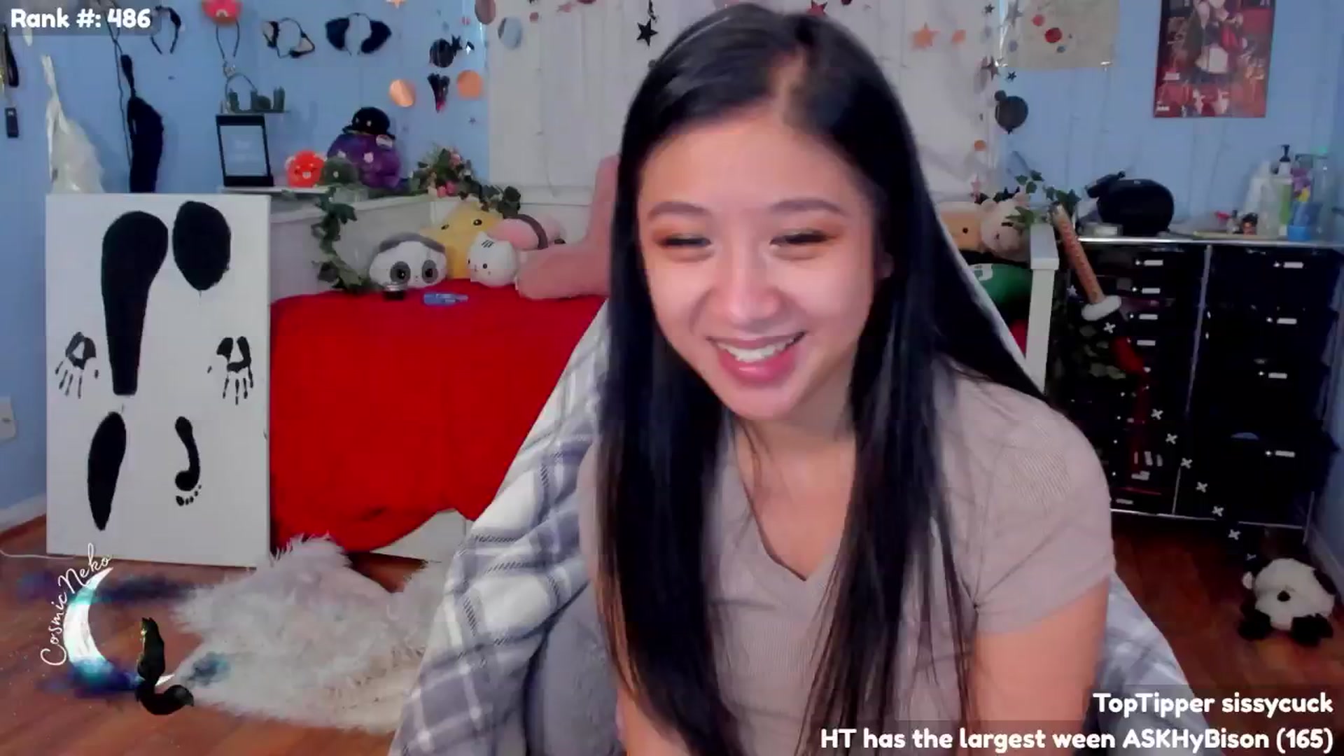 Gallery image thumbnail from CosmicNeko's myfreecams stream on, 07/08/2024, 24:17 image 17 of 20