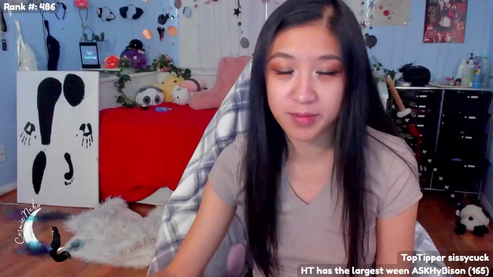 Gallery image thumbnail from CosmicNeko's myfreecams stream on, 07/08/2024, 24:17 image 12 of 20